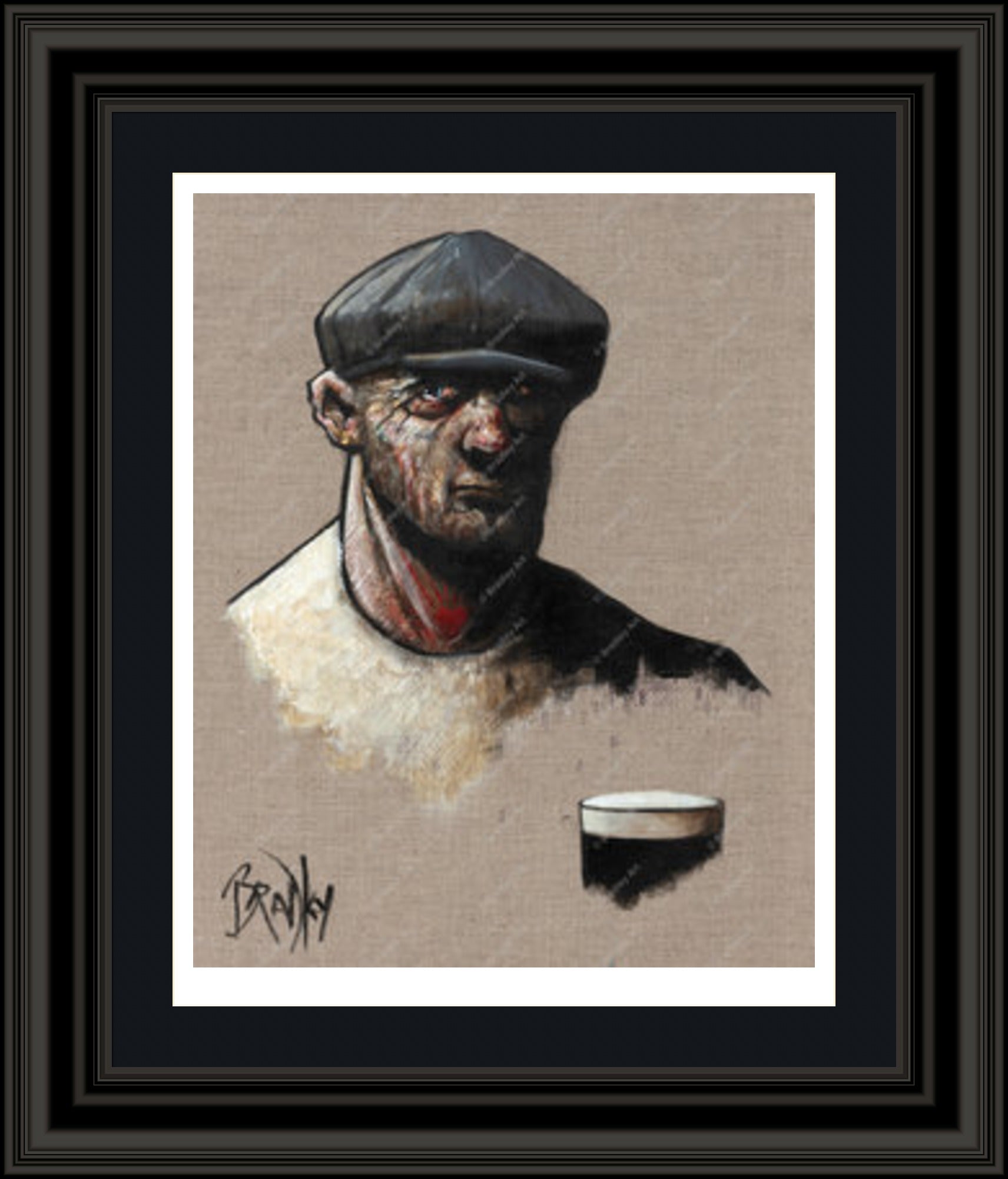 "Study II" (Docker) Print
