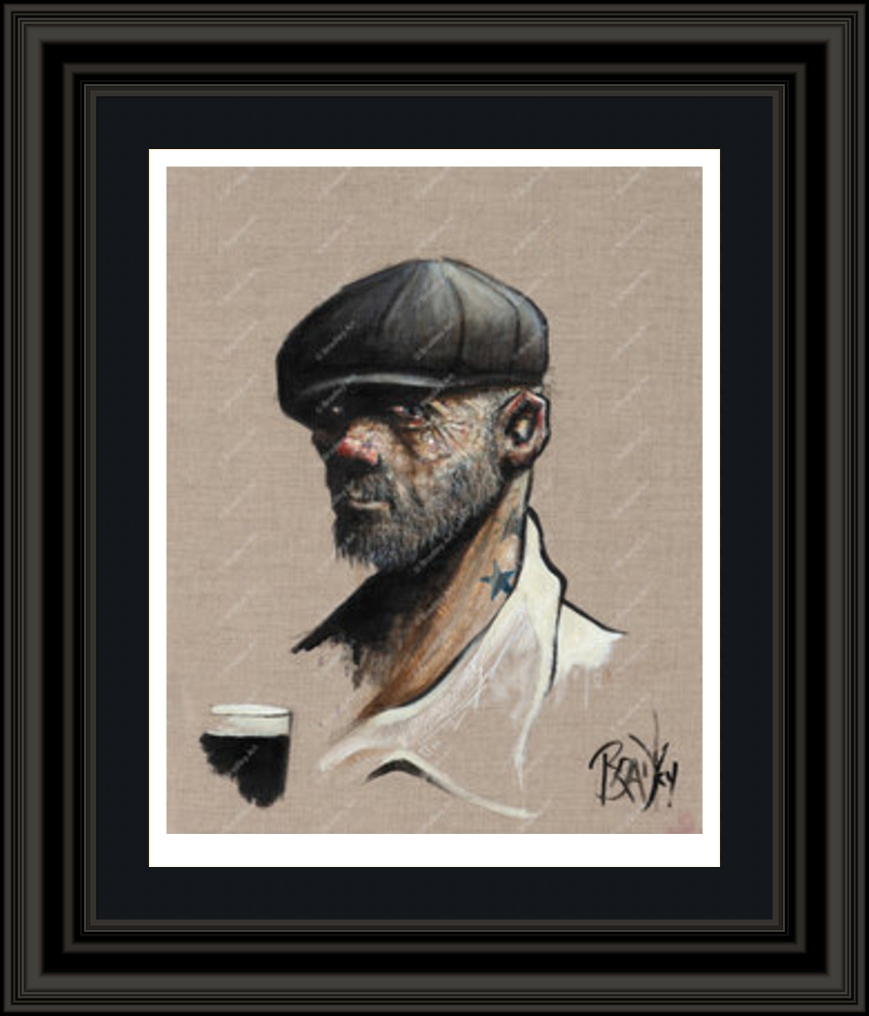 "Study III" (Docker) Print