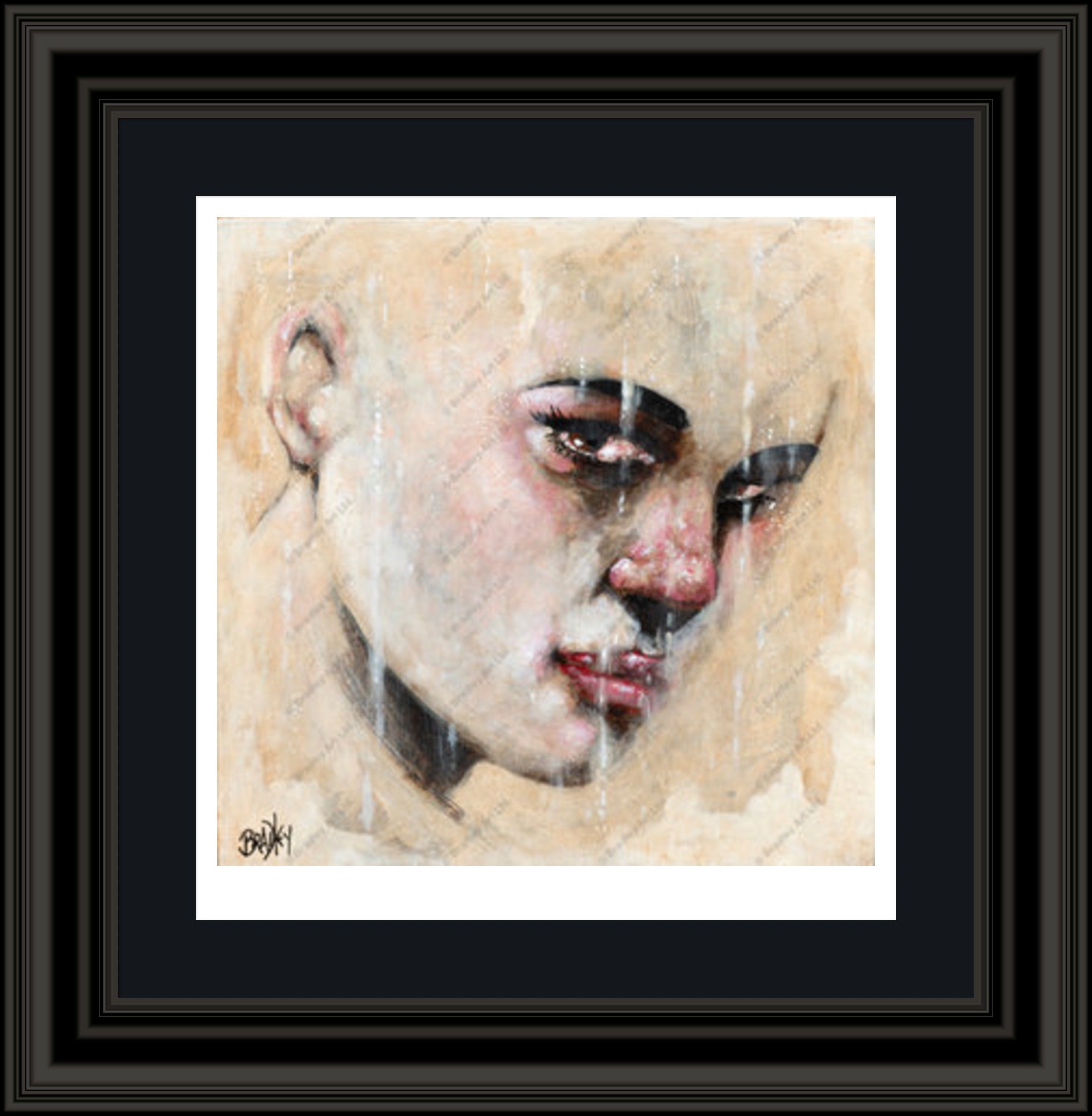 "Sorrow" (Square) Print