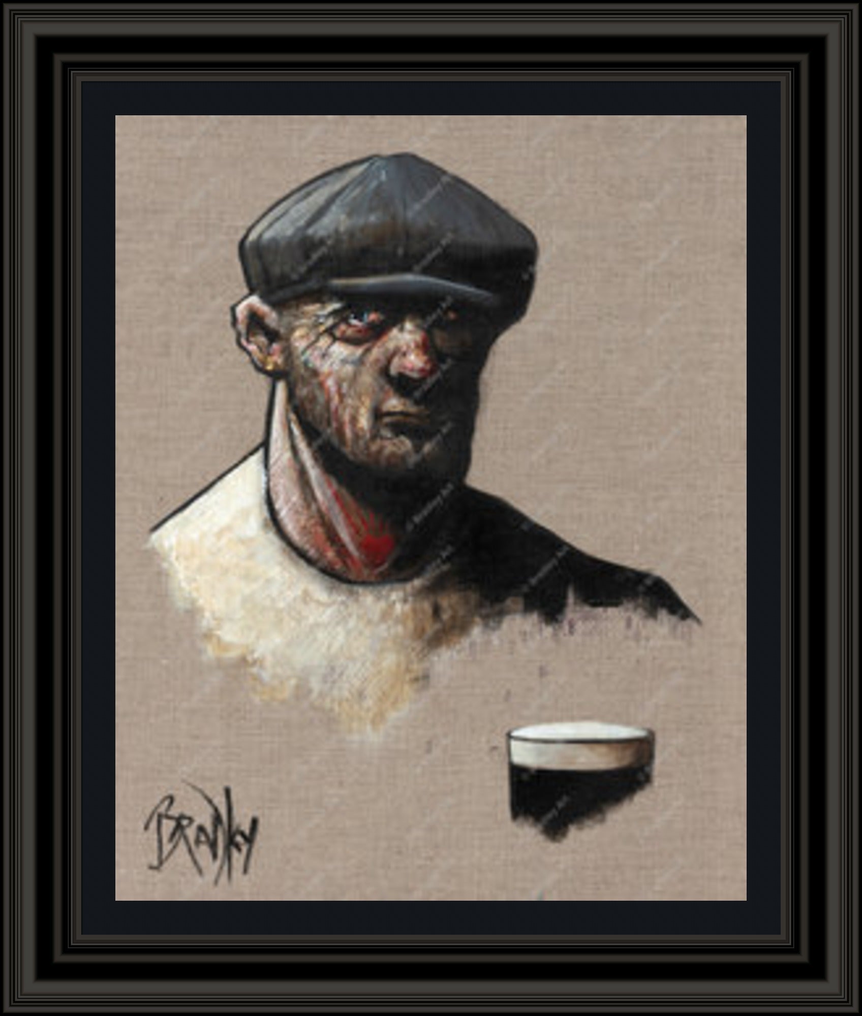 "Study II" (Docker) Canvas
