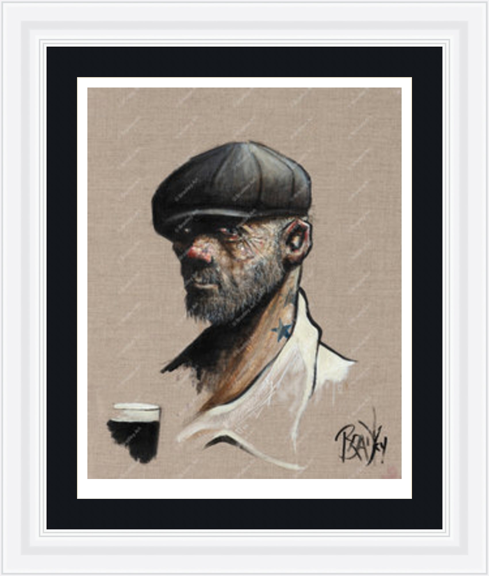 "Study III" (Docker) Print