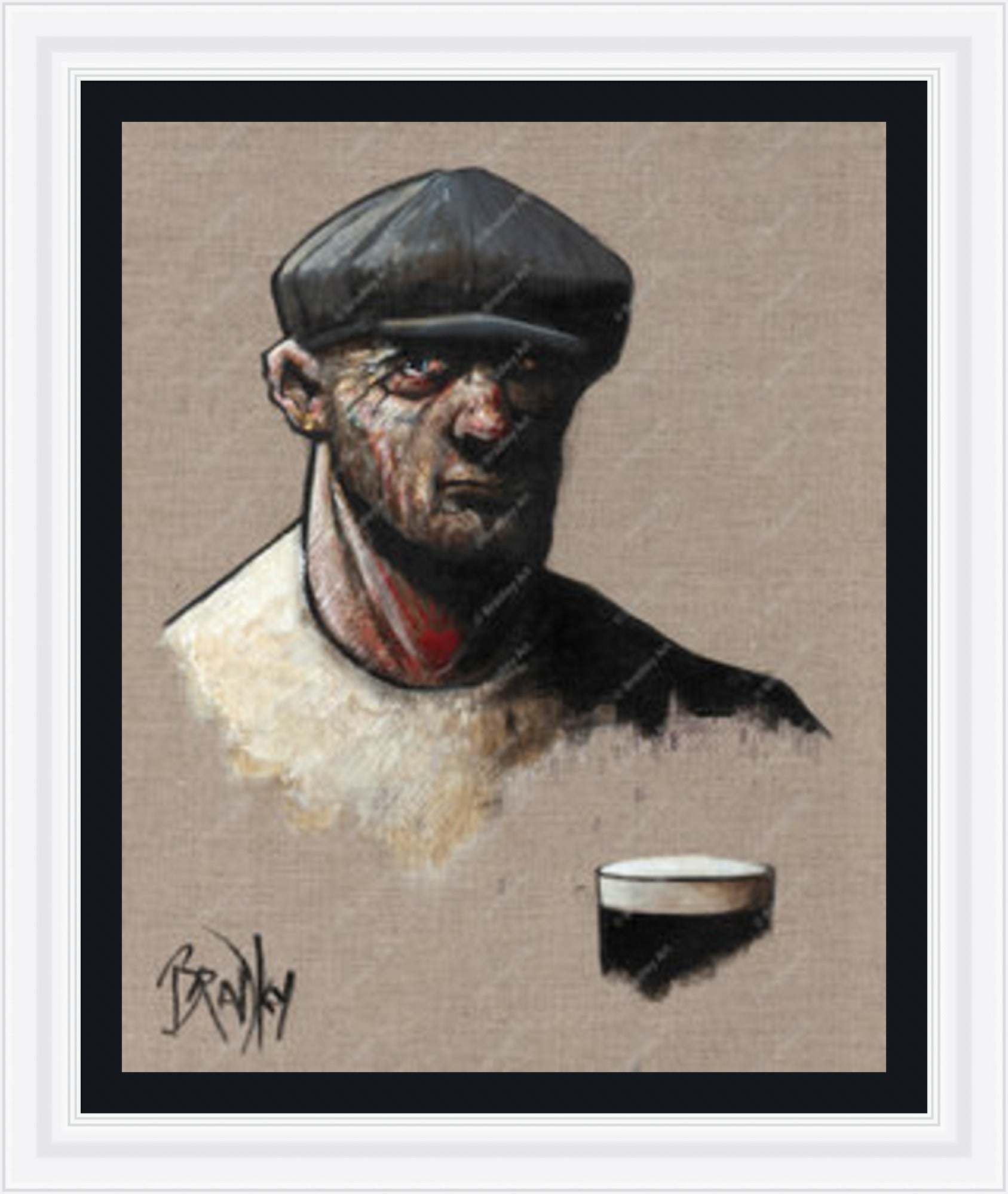 "Study II" (Docker) HE Canvas