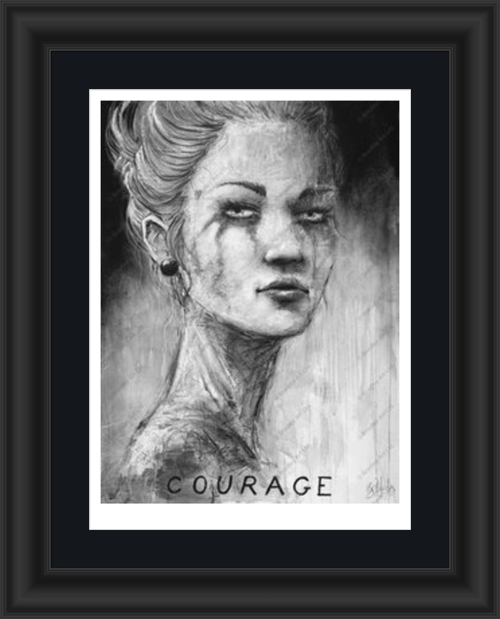 "Courage" Print