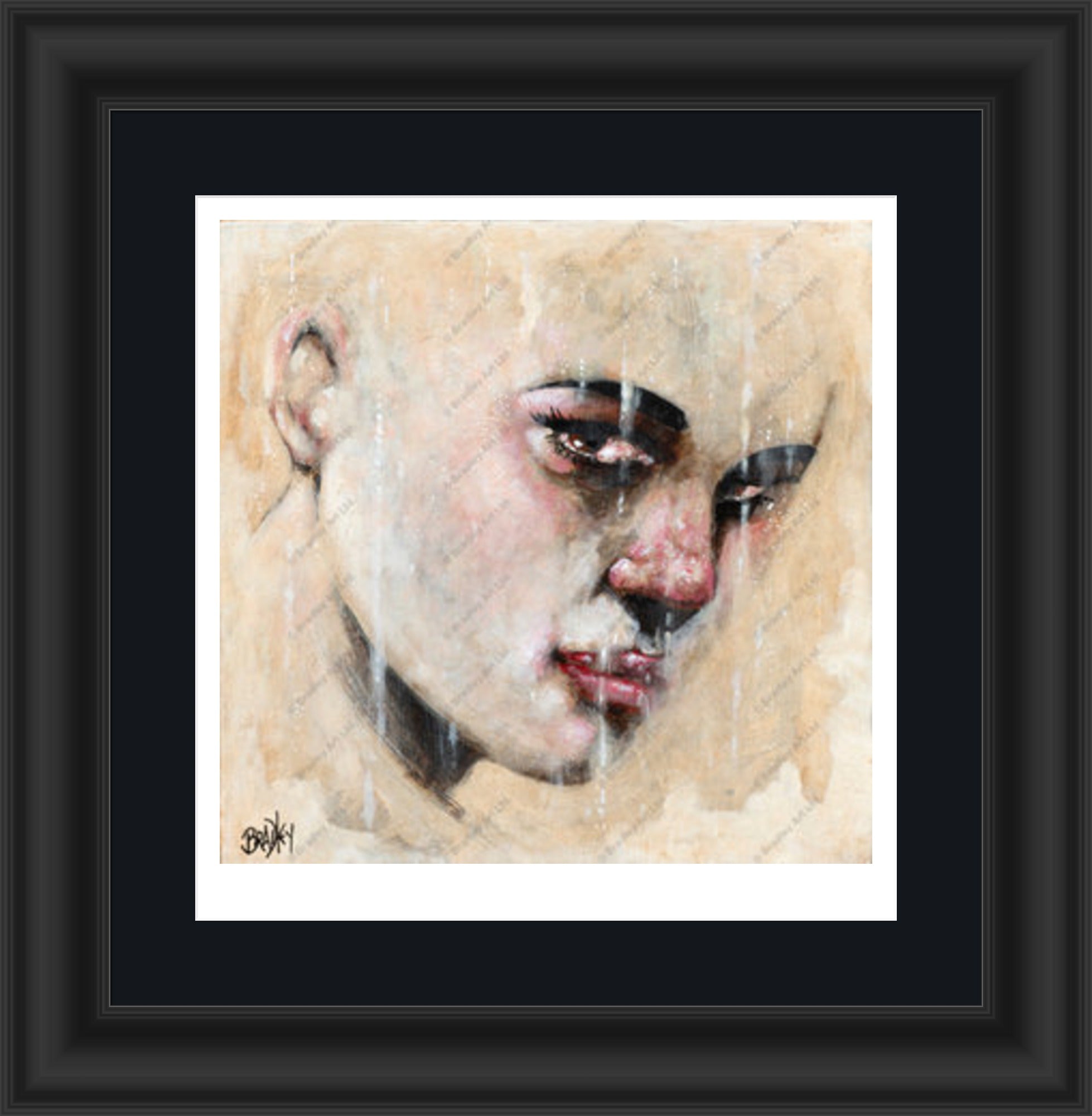 "Sorrow" (Square) Print