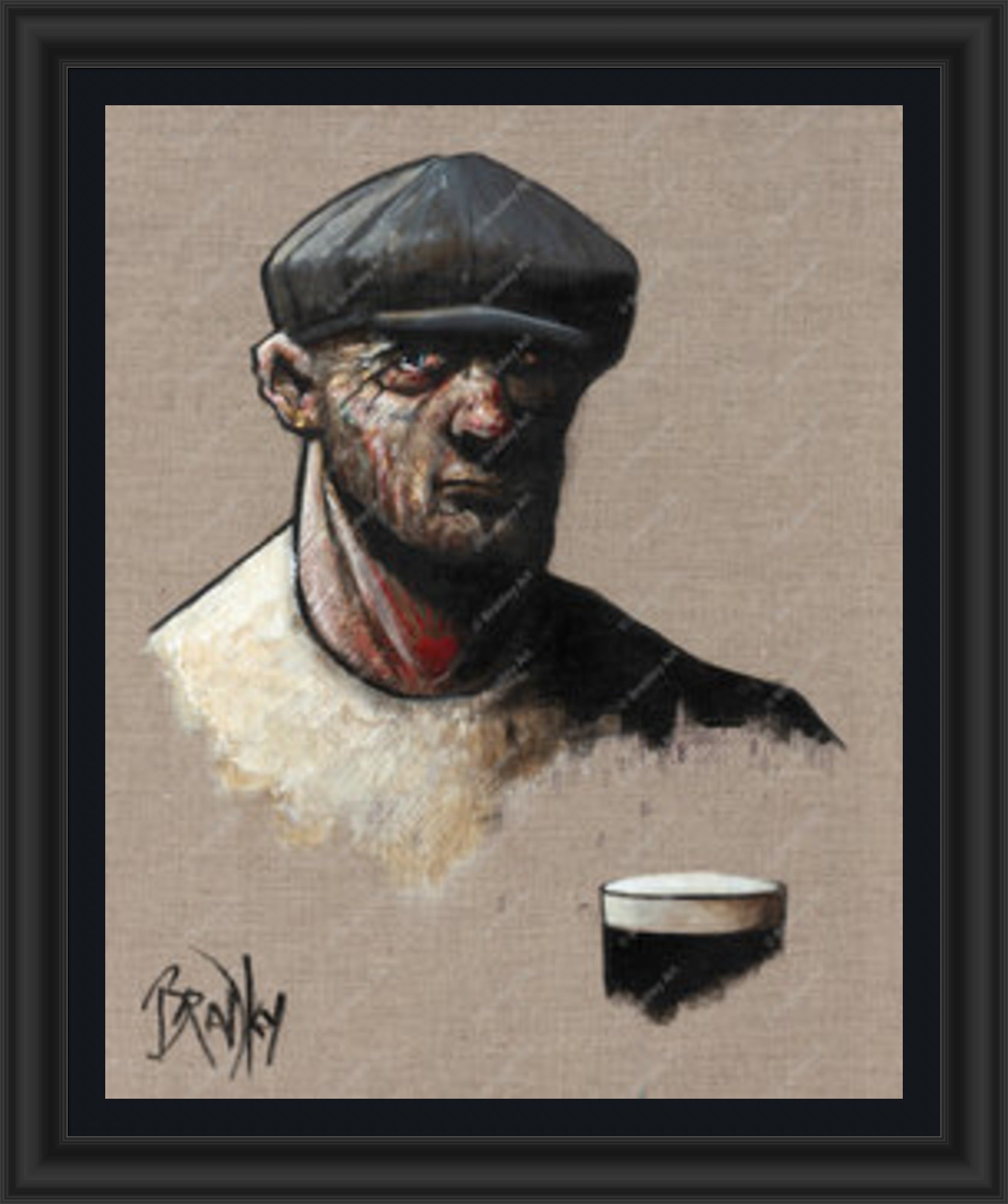 "Study II" (Docker) Canvas
