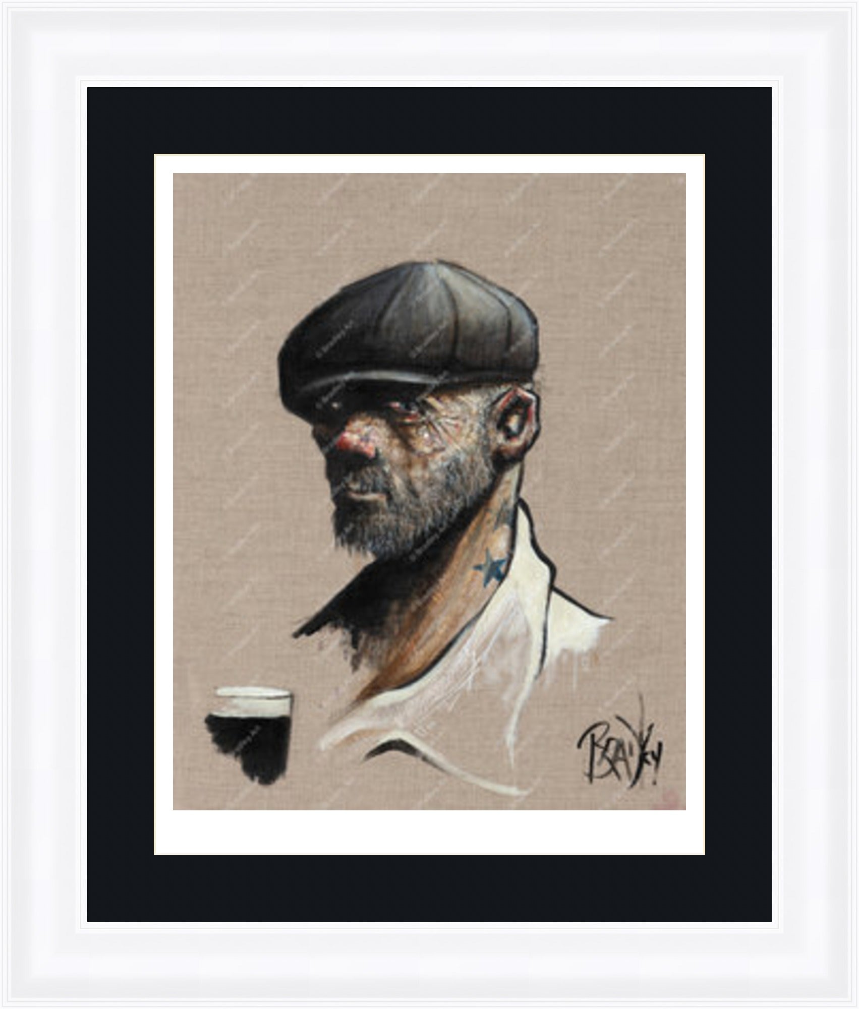 "Study III" (Docker) Print