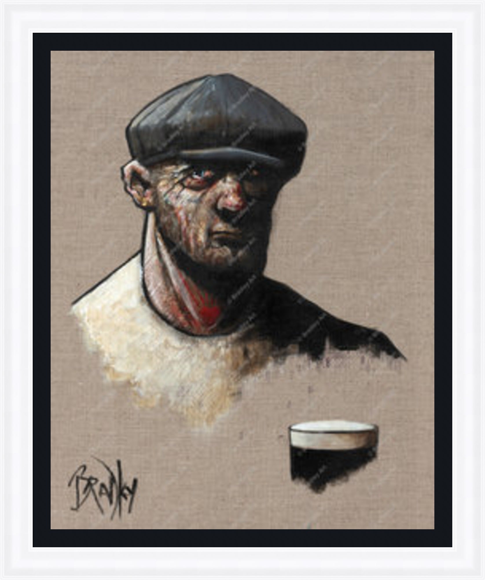 "Study II" (Docker) HE Canvas