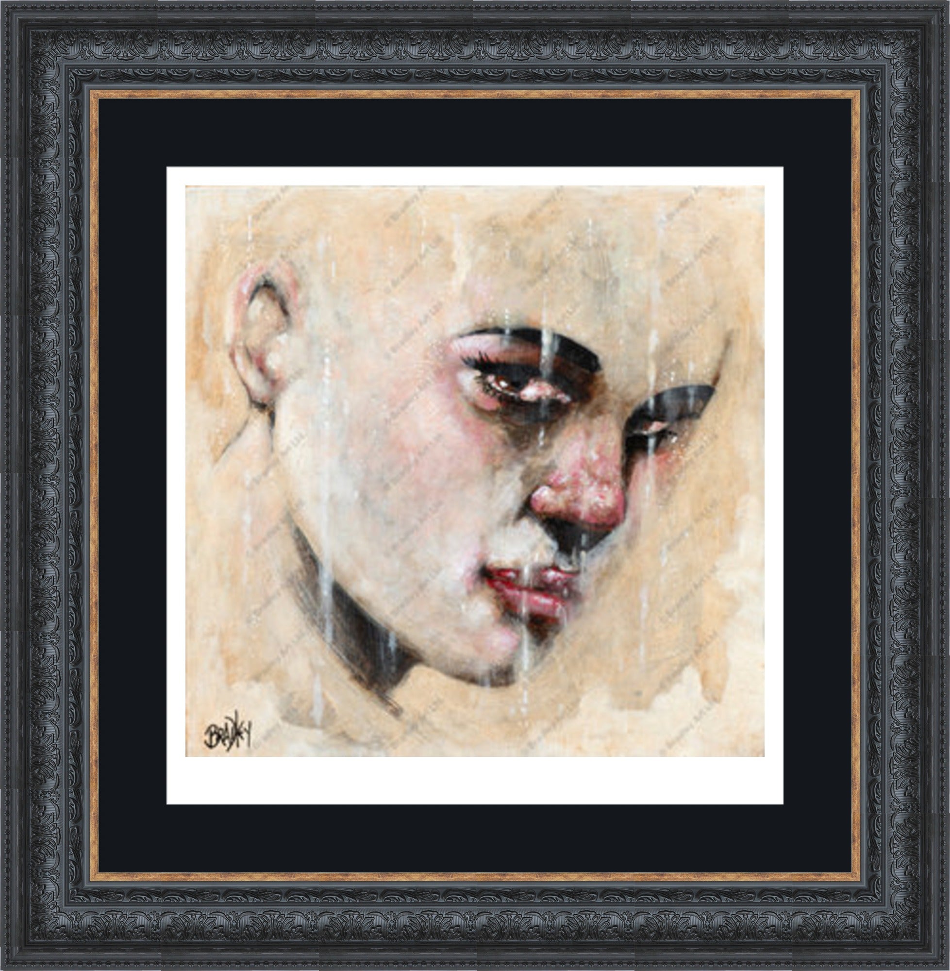 "Sorrow" (Square) Print