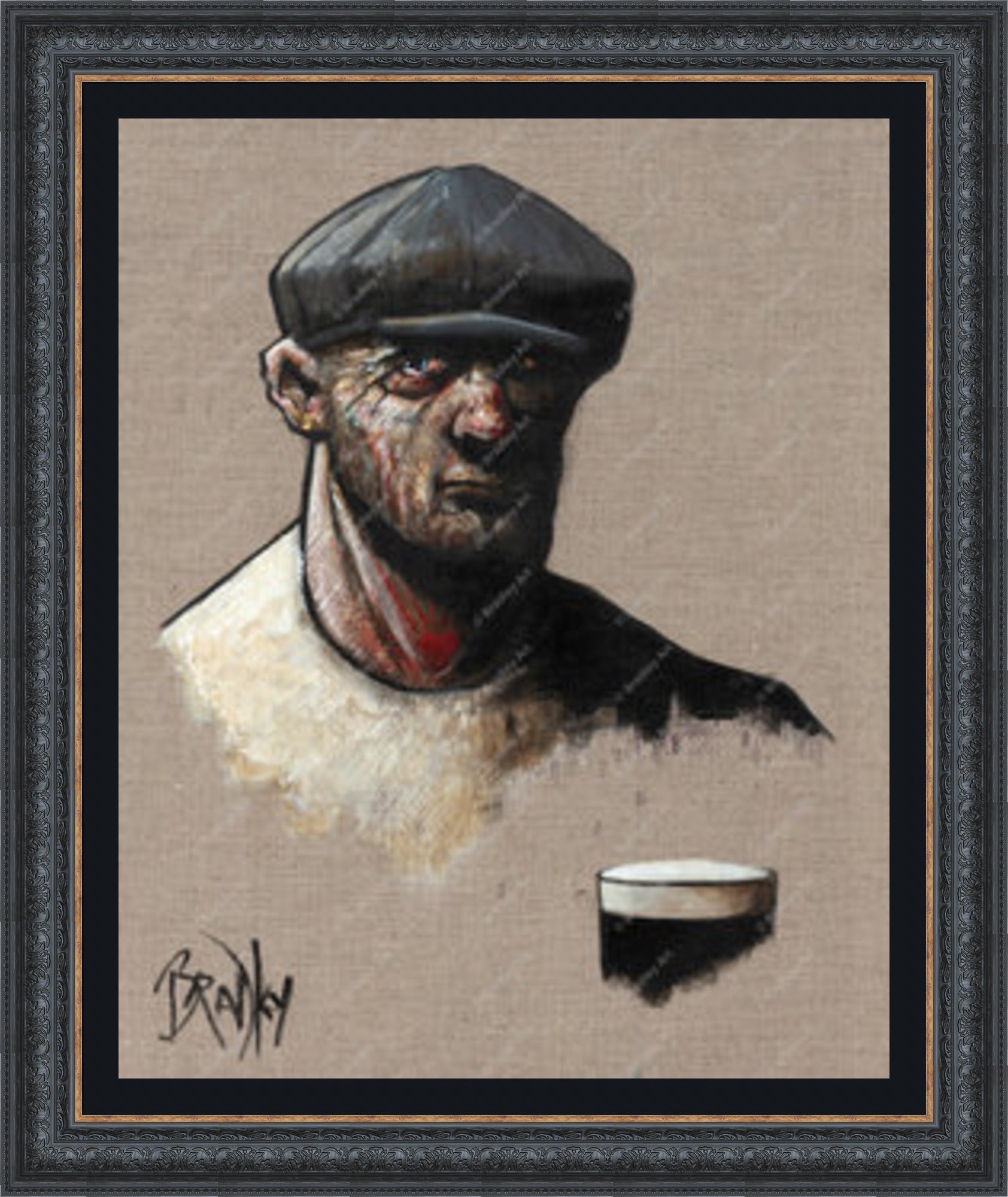 "Study II" (Docker) HE Canvas