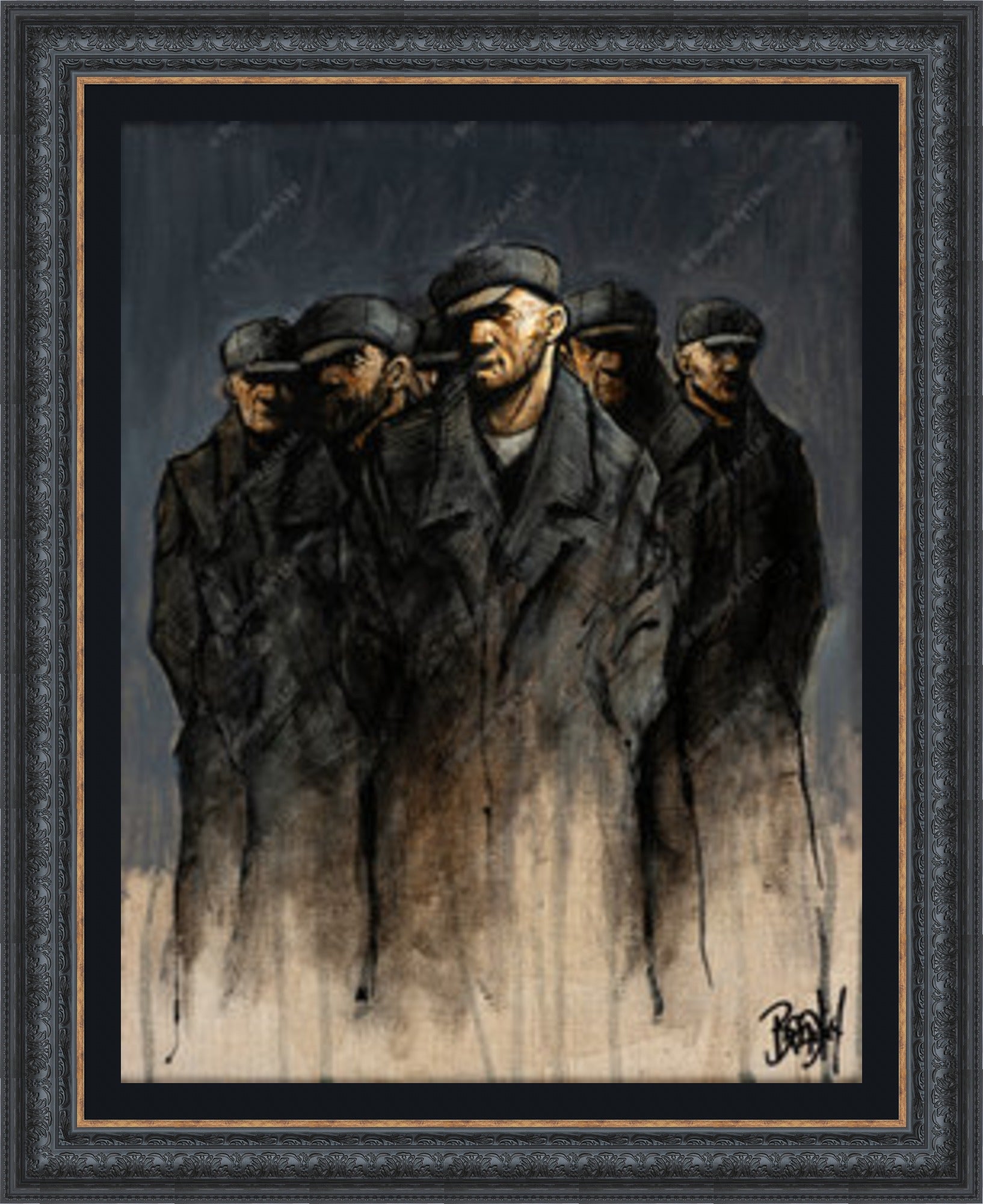 "Late in the Day" Canvas