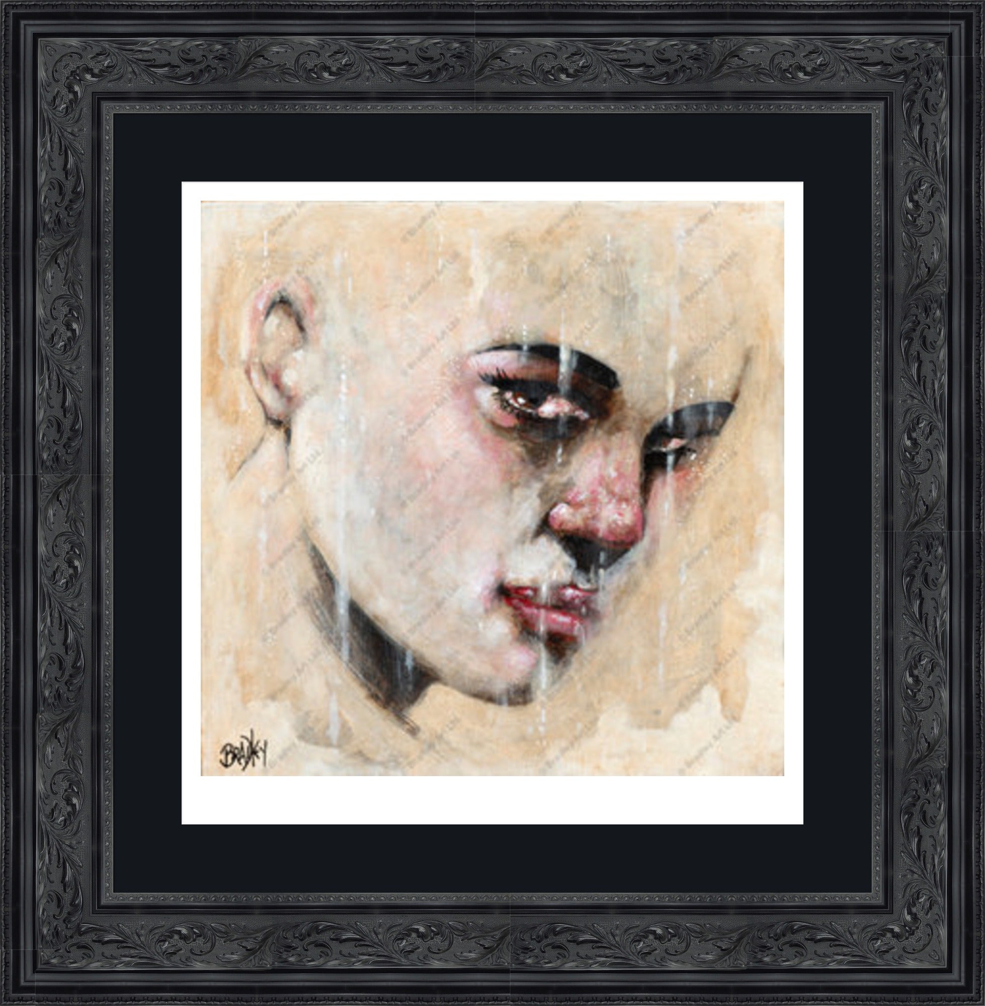 "Sorrow" (Square) Print