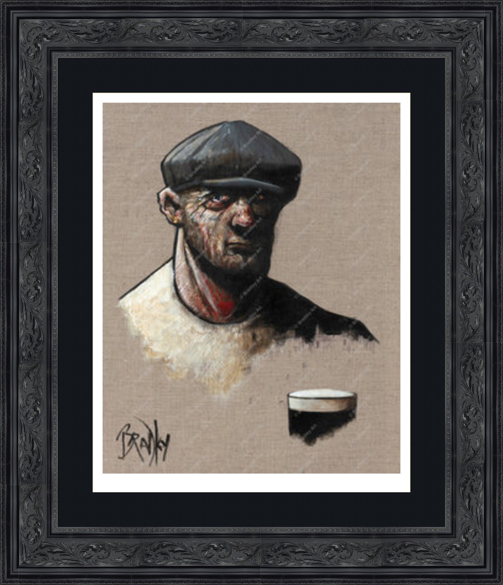 "Study II" (Docker) Print