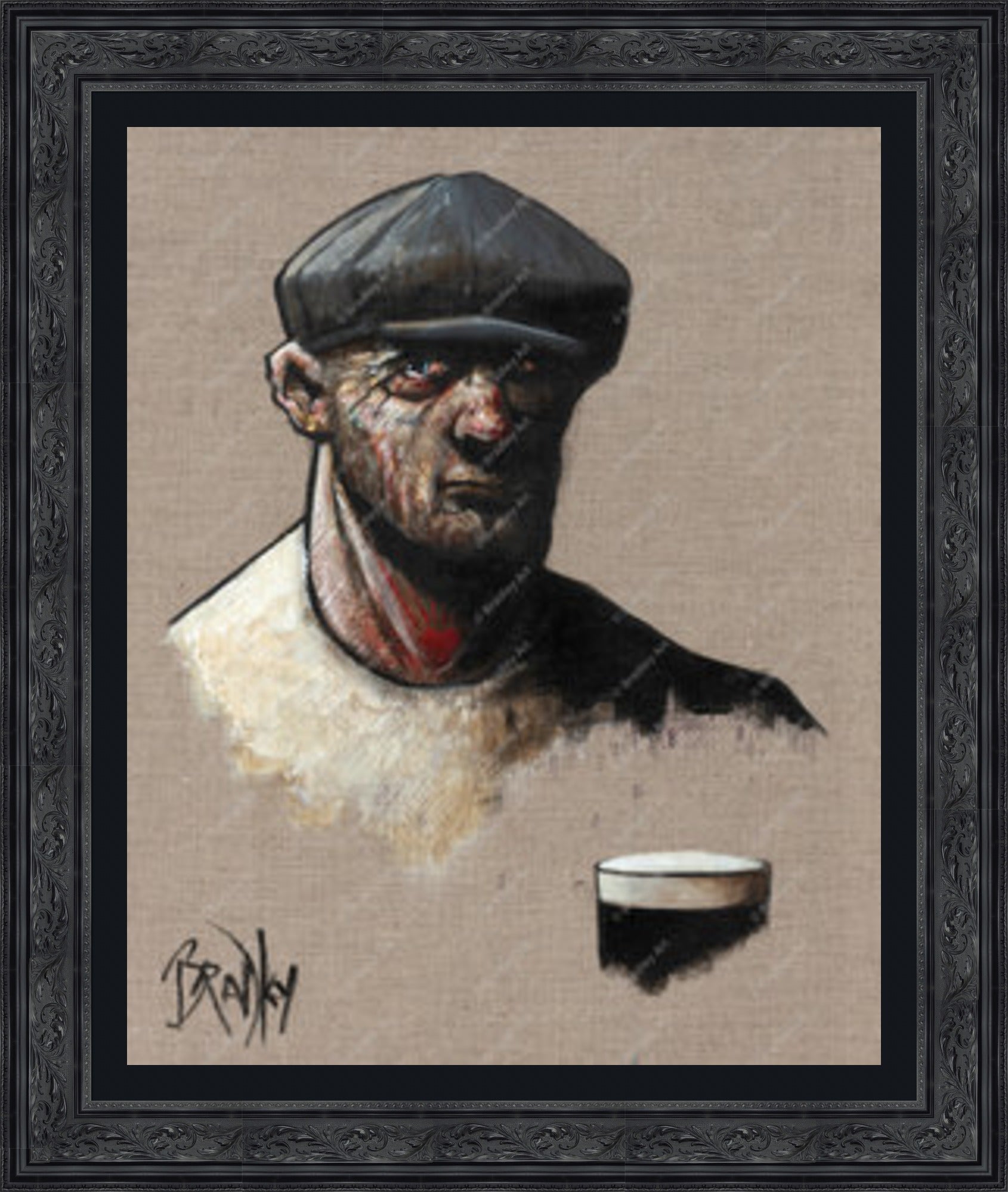 "Study II" (Docker) Canvas