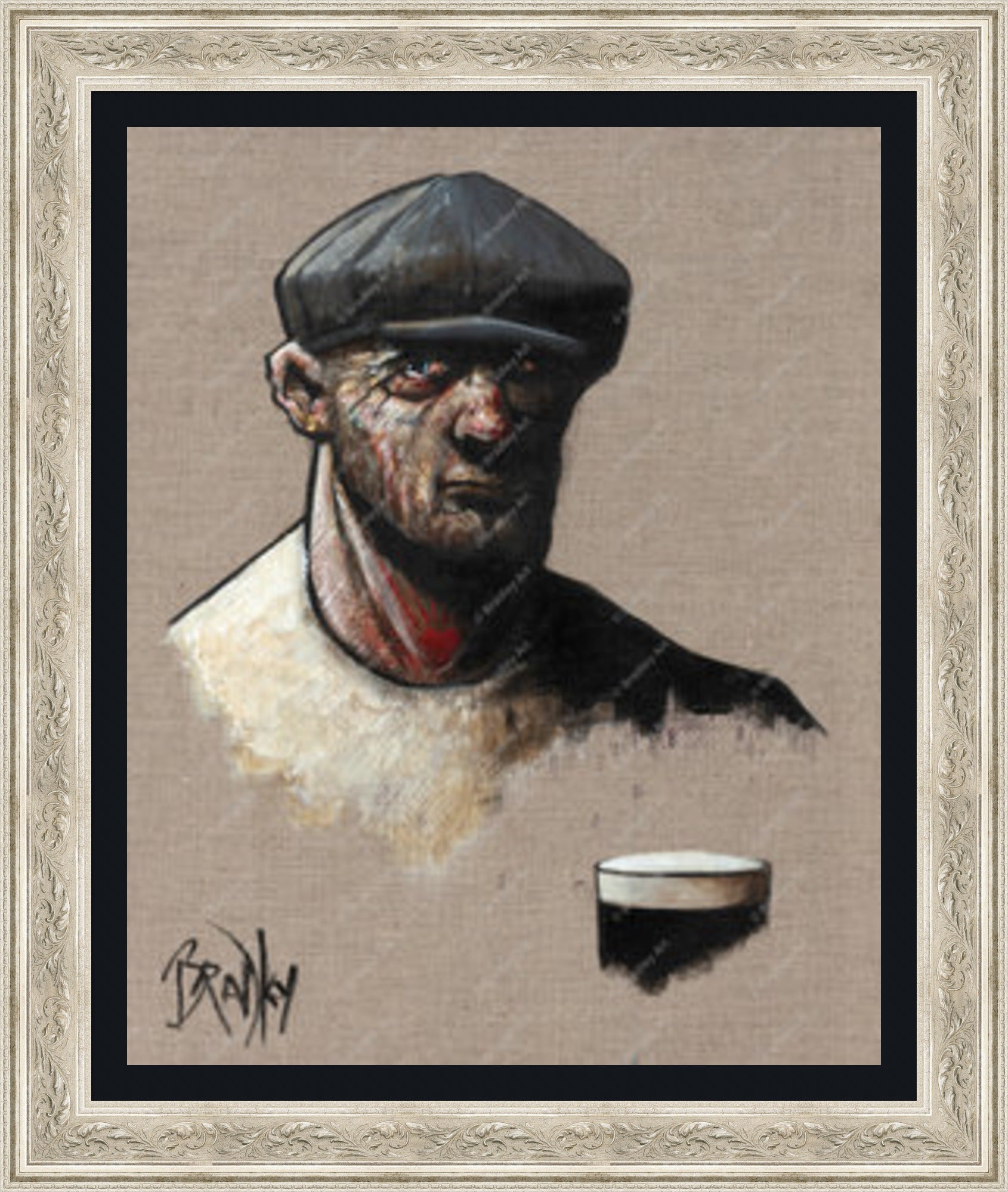 "Study II" (Docker) HE Canvas