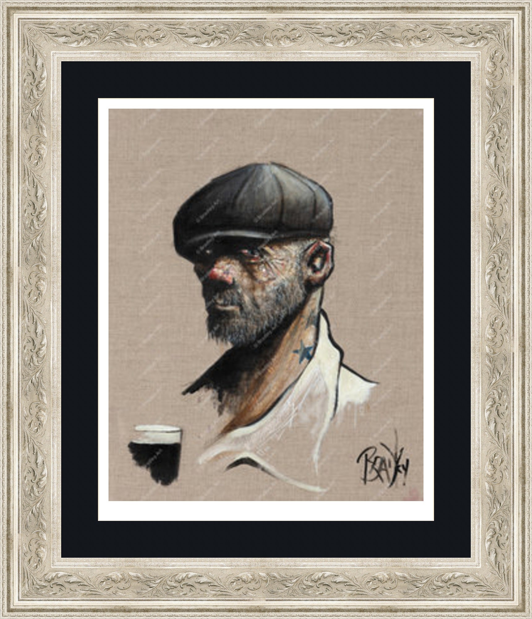 "Study III" (Docker) Print