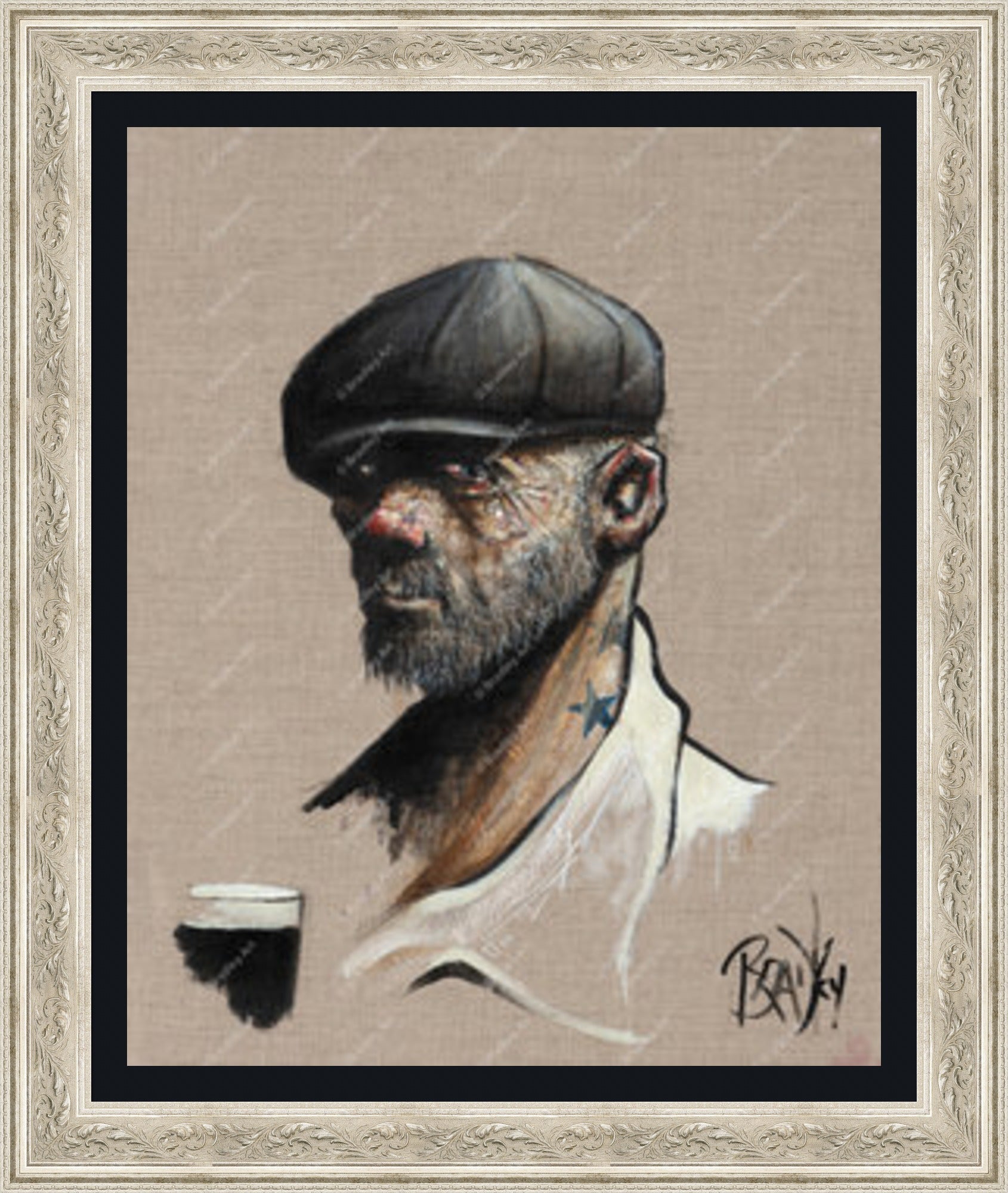 "Study III" (Docker) Canvas
