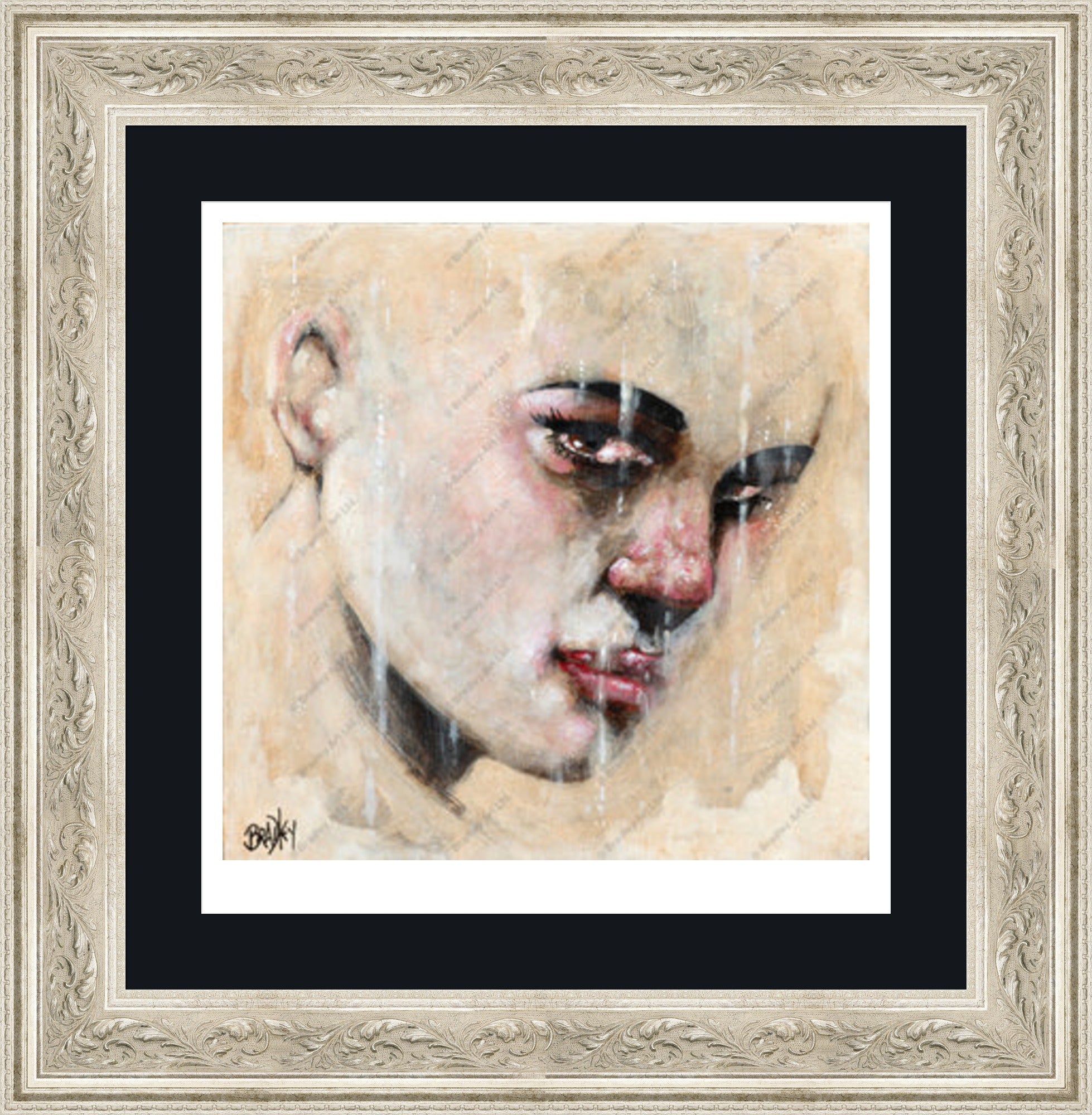 "Sorrow" (Square) Print