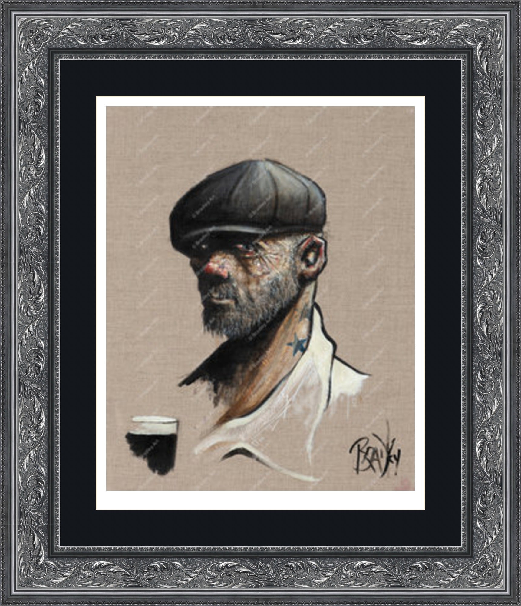 "Study III" (Docker) Print