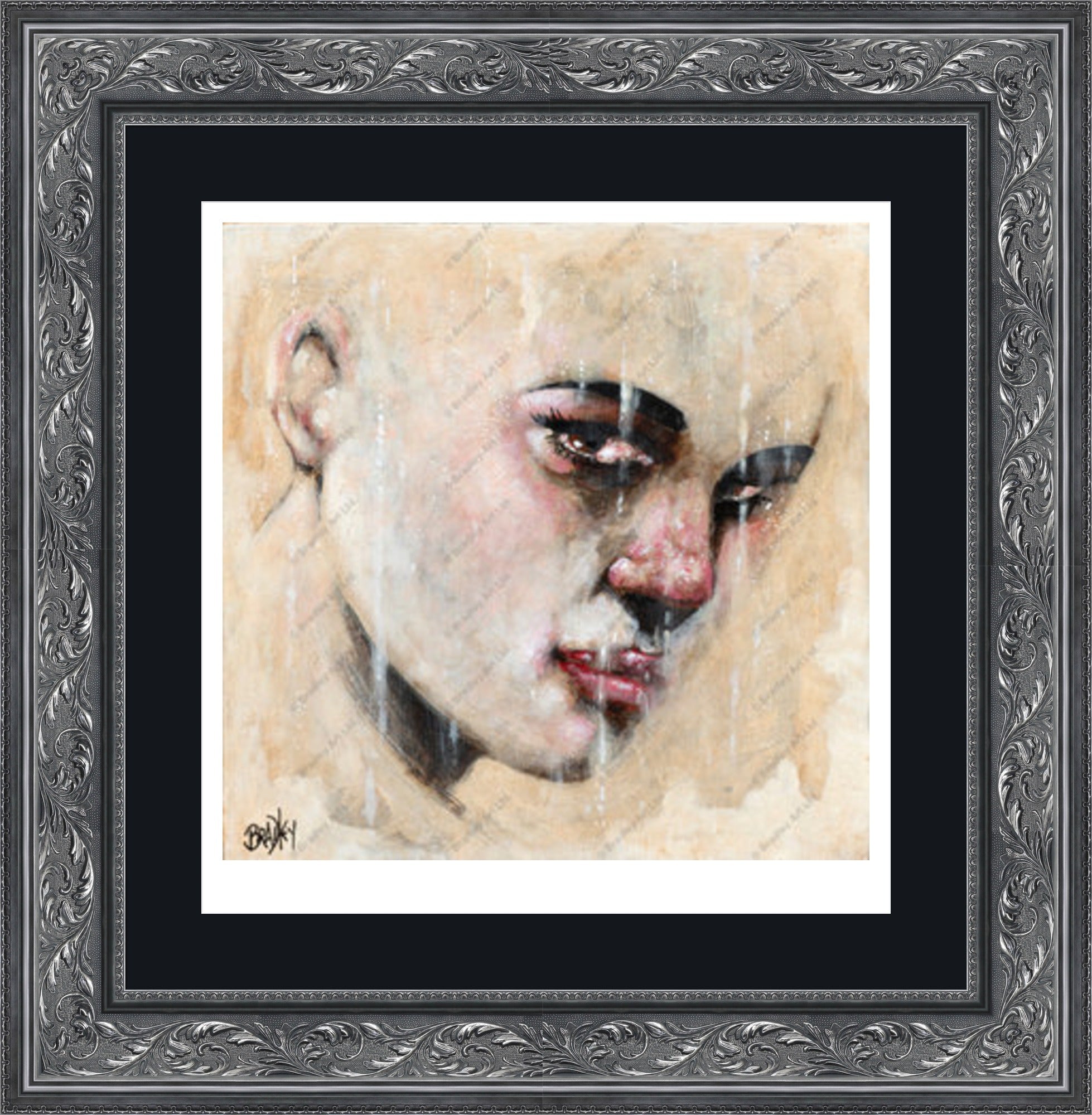 "Sorrow" (Square) Print