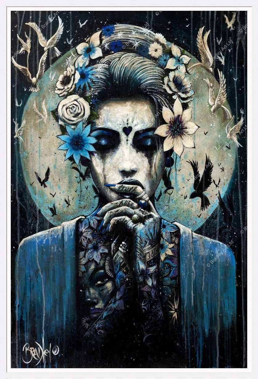 "Bleue" Canvas