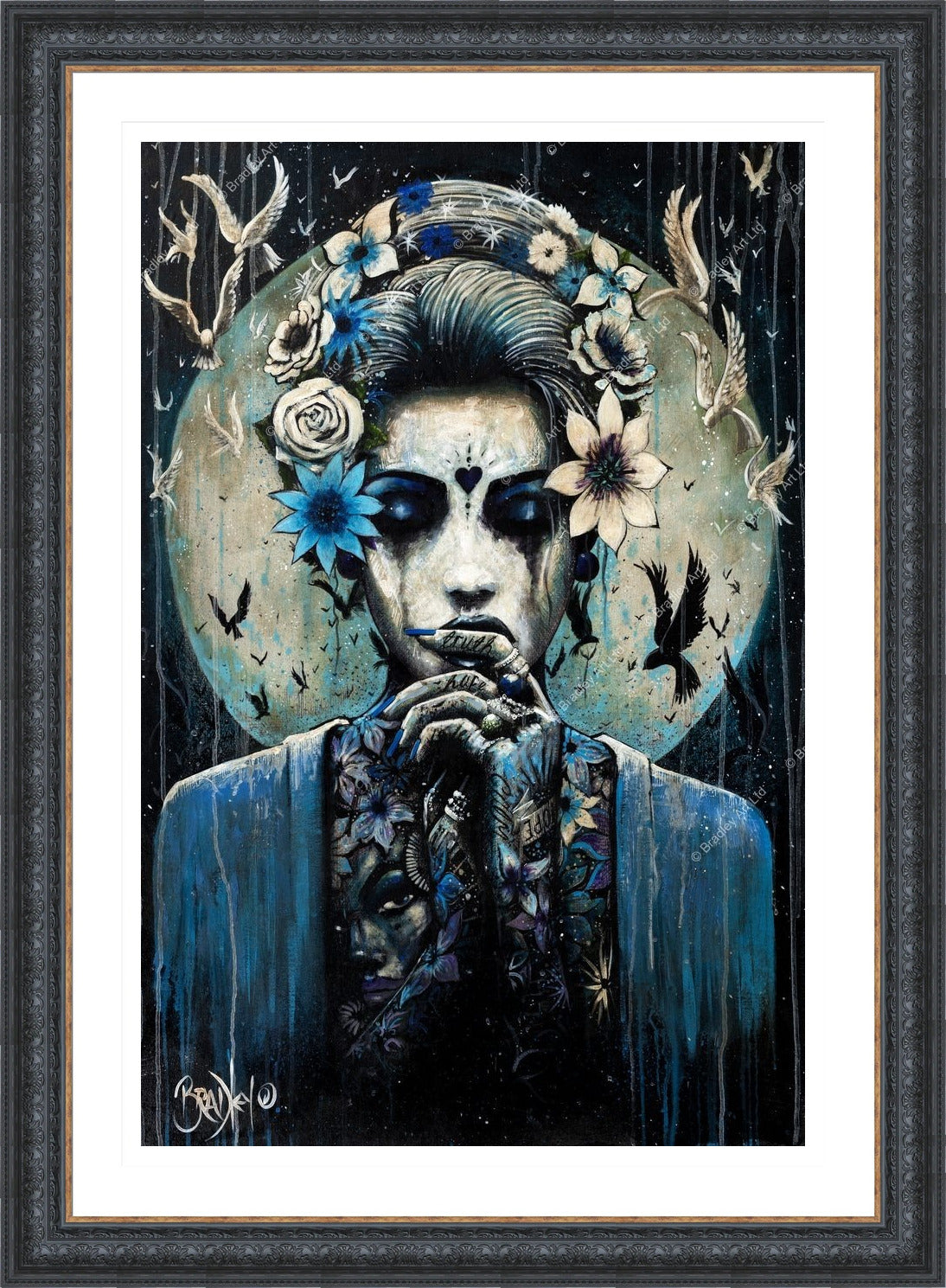 "Bleue" Canvas