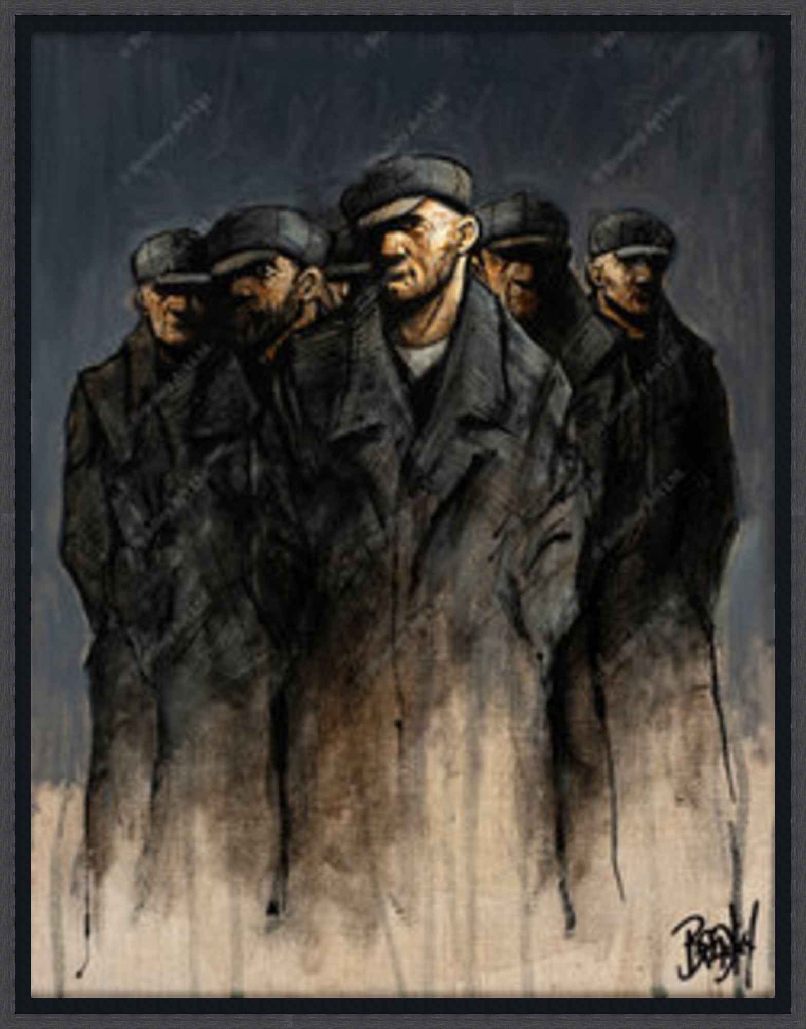 "Late in the Day" Canvas