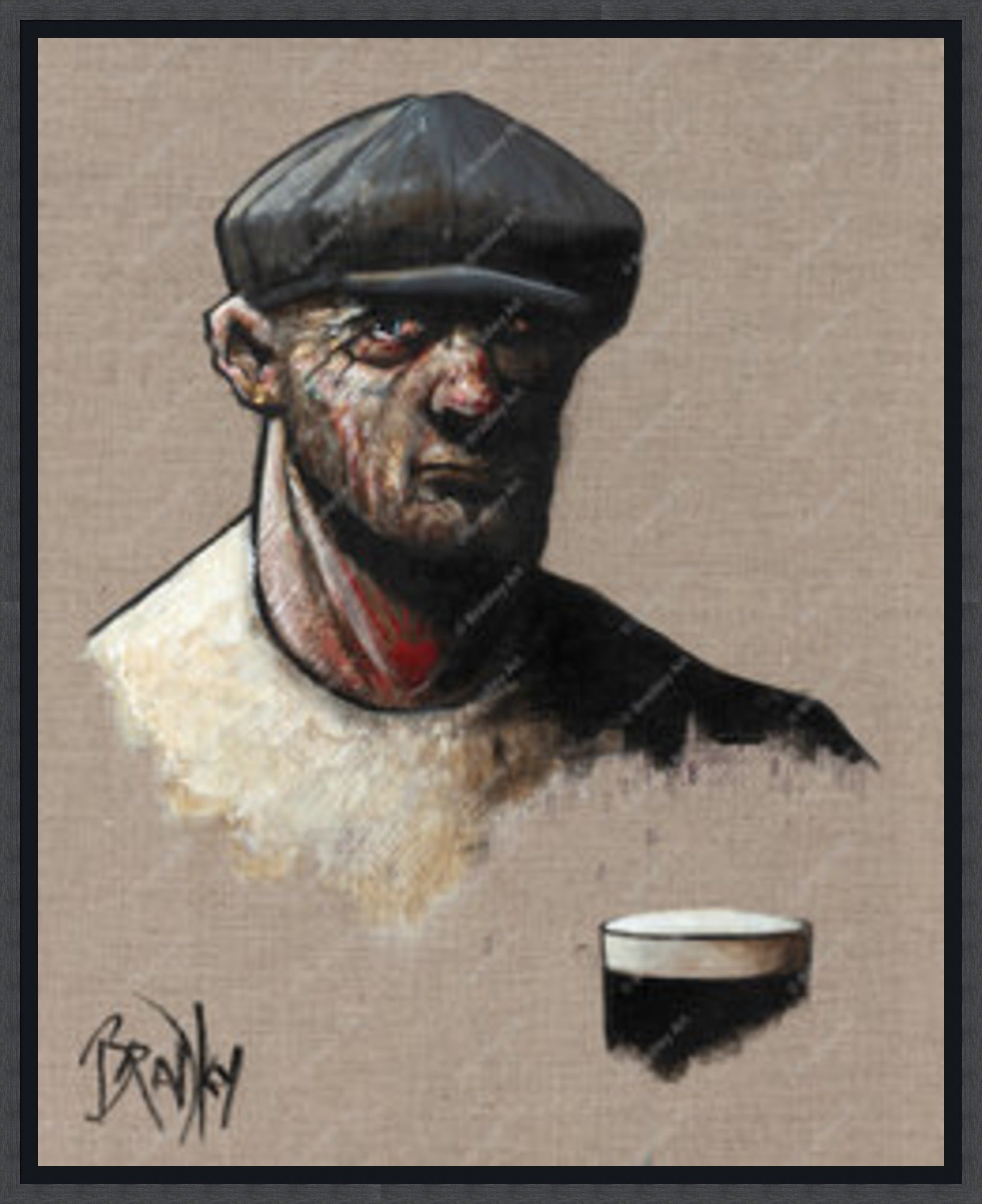 "Study II" (Docker) Canvas