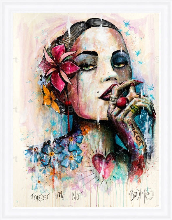 "Forget Me Not" XL Print