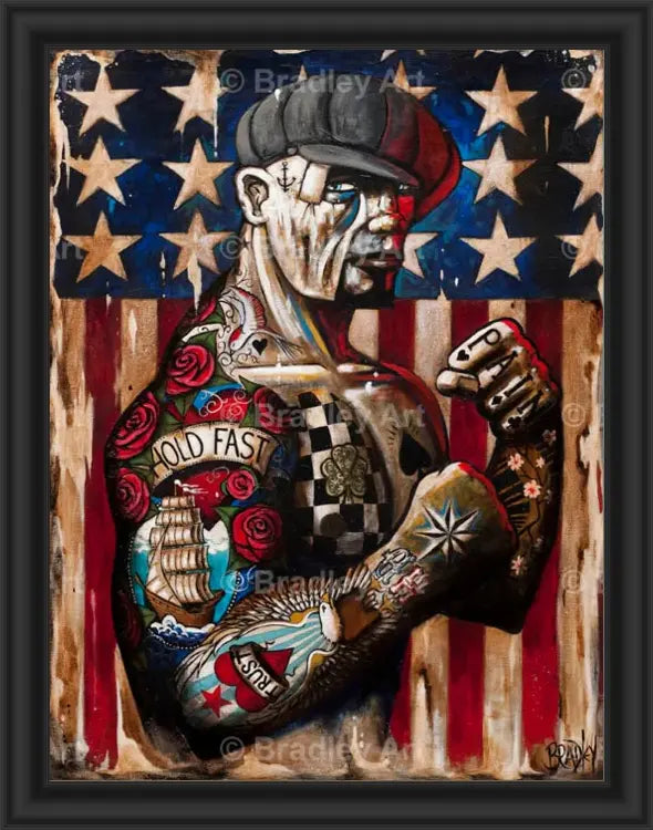 "Hold Fast for Harley Davidson"