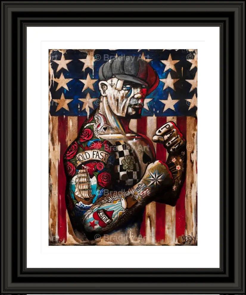 "Hold Fast for Harley Davidson"