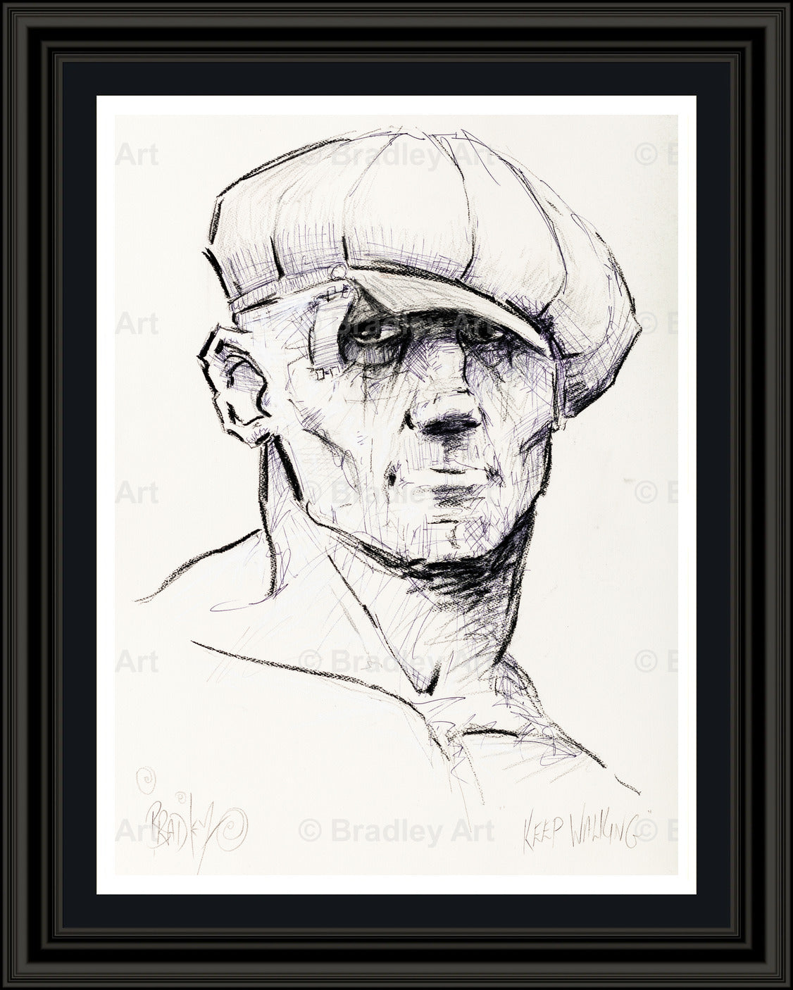 "Keep Walking" Canvas