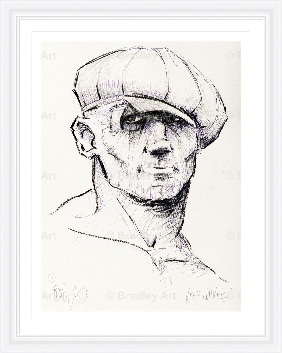 "Keep Walking" Canvas