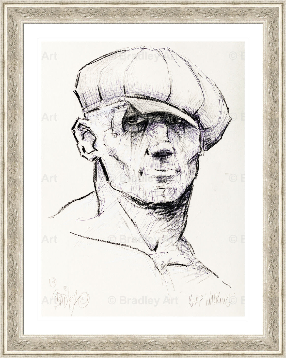 "Keep Walking" Canvas