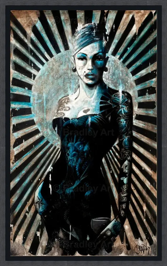 "La Femme Bleue"