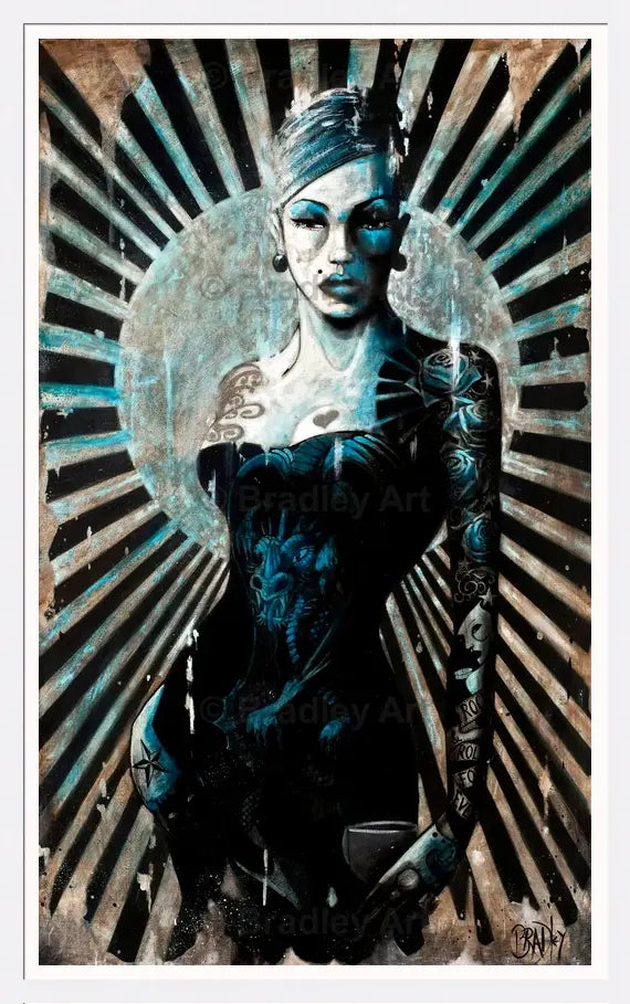 "La Femme Bleue"