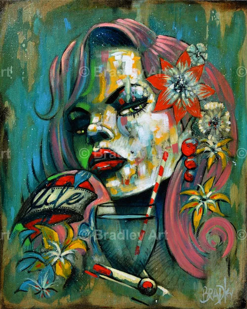 "Life" (Pink Hair)