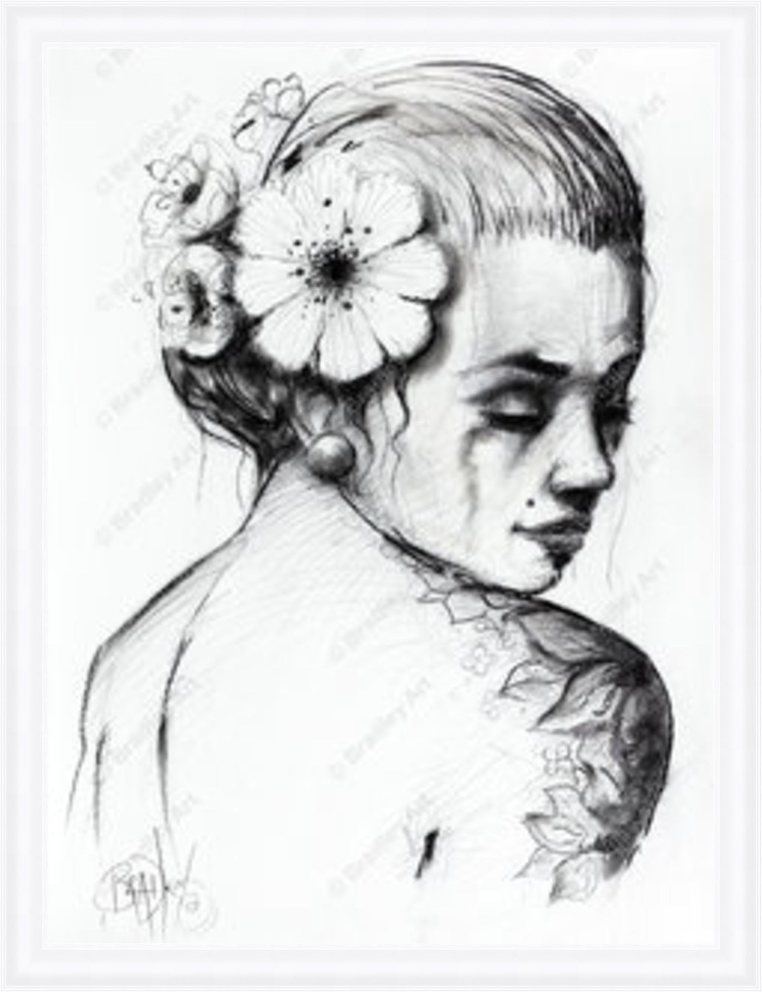 "Study I" (B&W) XL Print