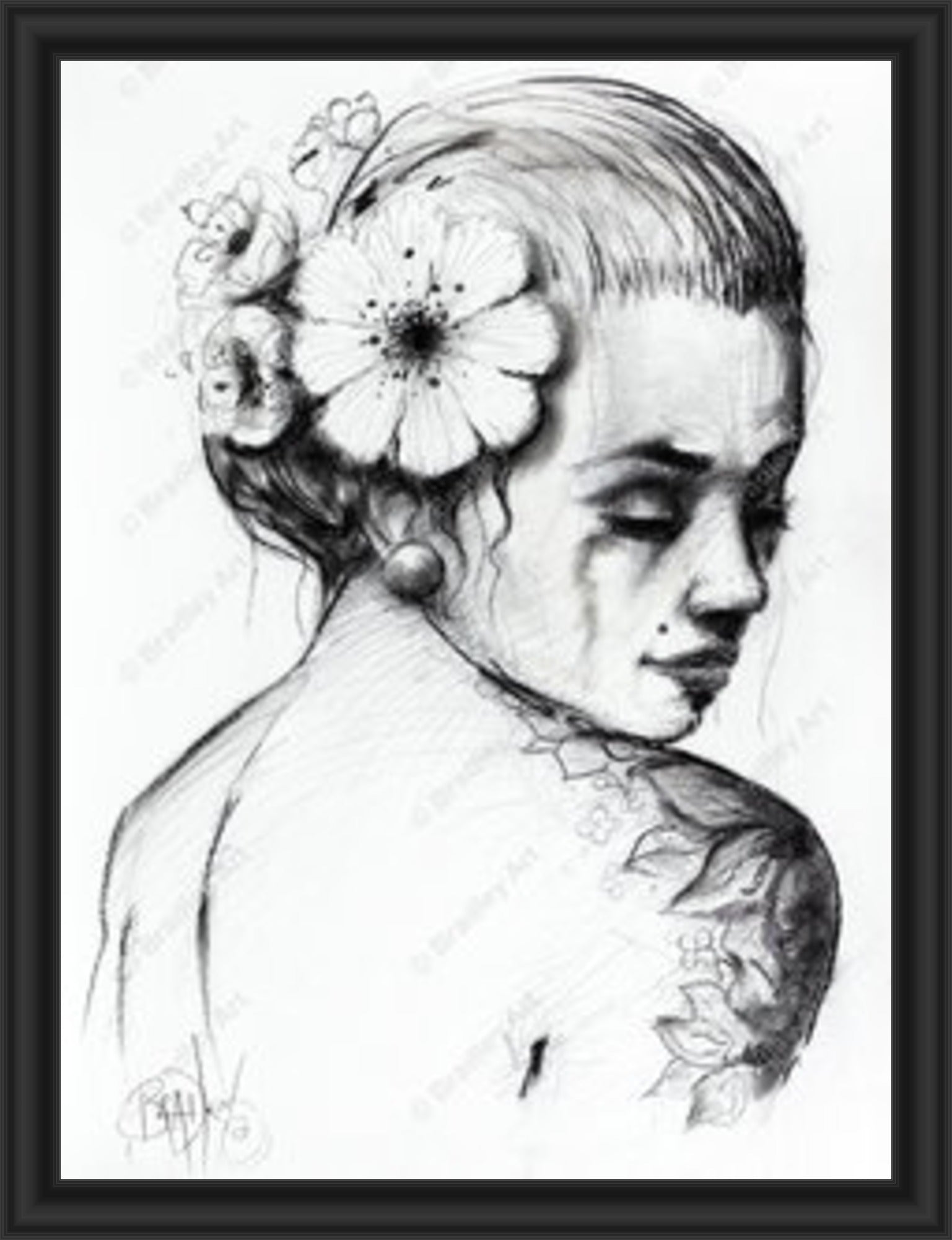 "Study I" (B&W) XL Print