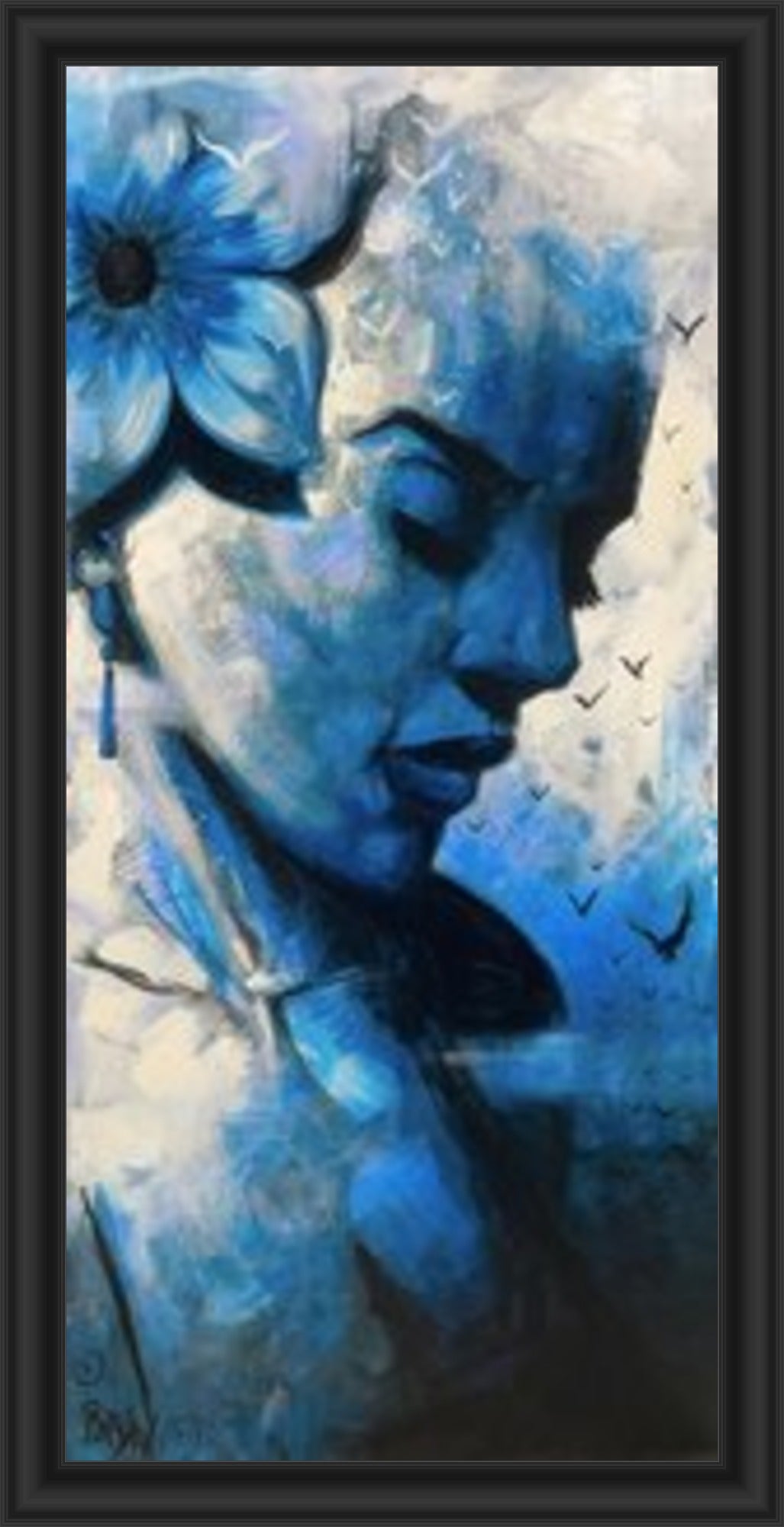 "Live Life" (Blue) XL Print