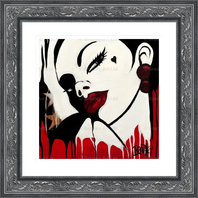"Model in Red"