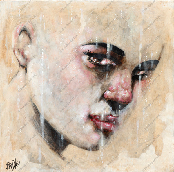 "Sorrow" (Square) HE Canvas