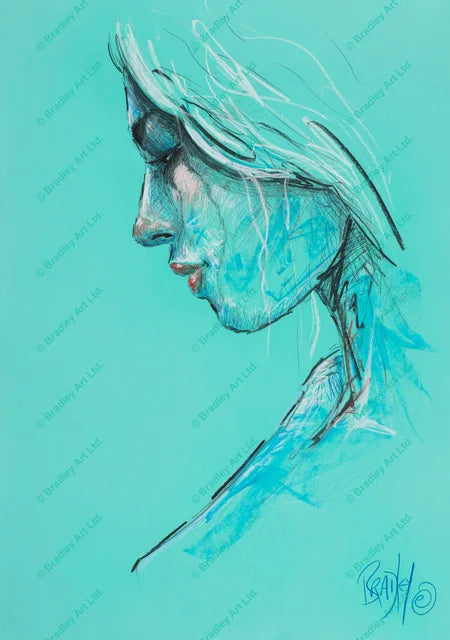 "Study III" (Green)