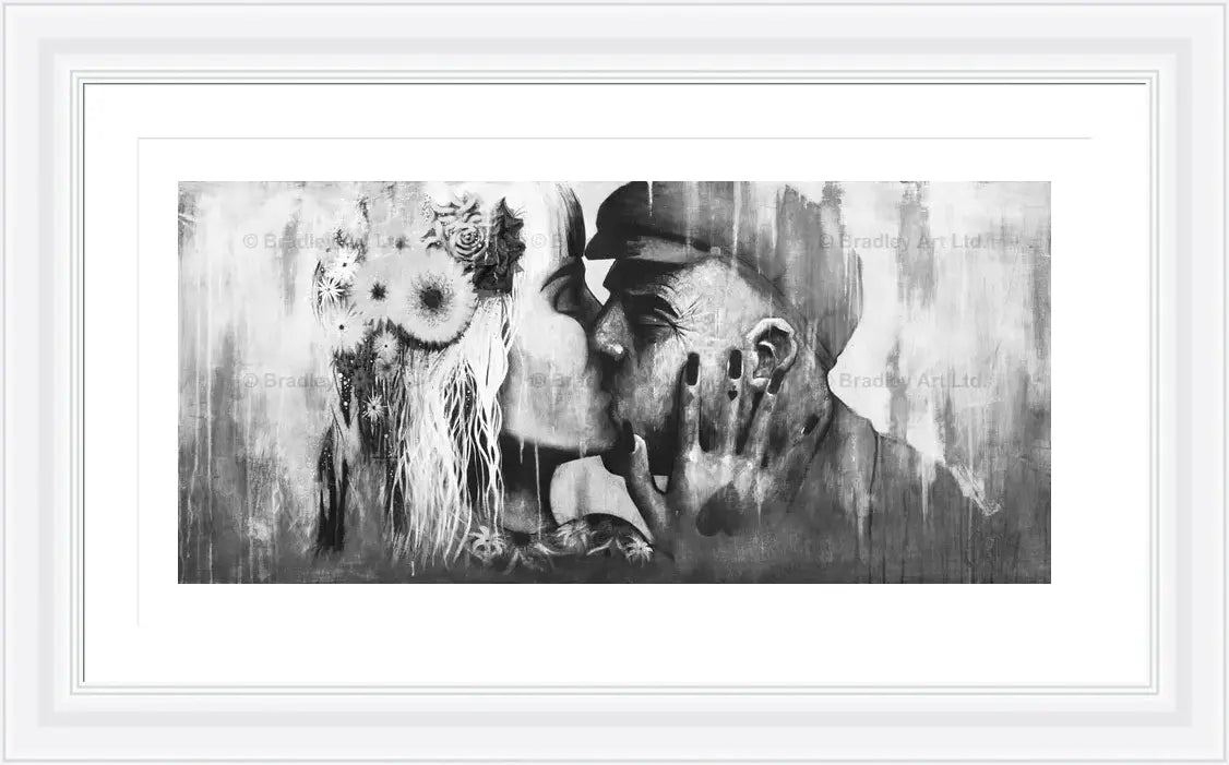 "The Kiss" (B&W)