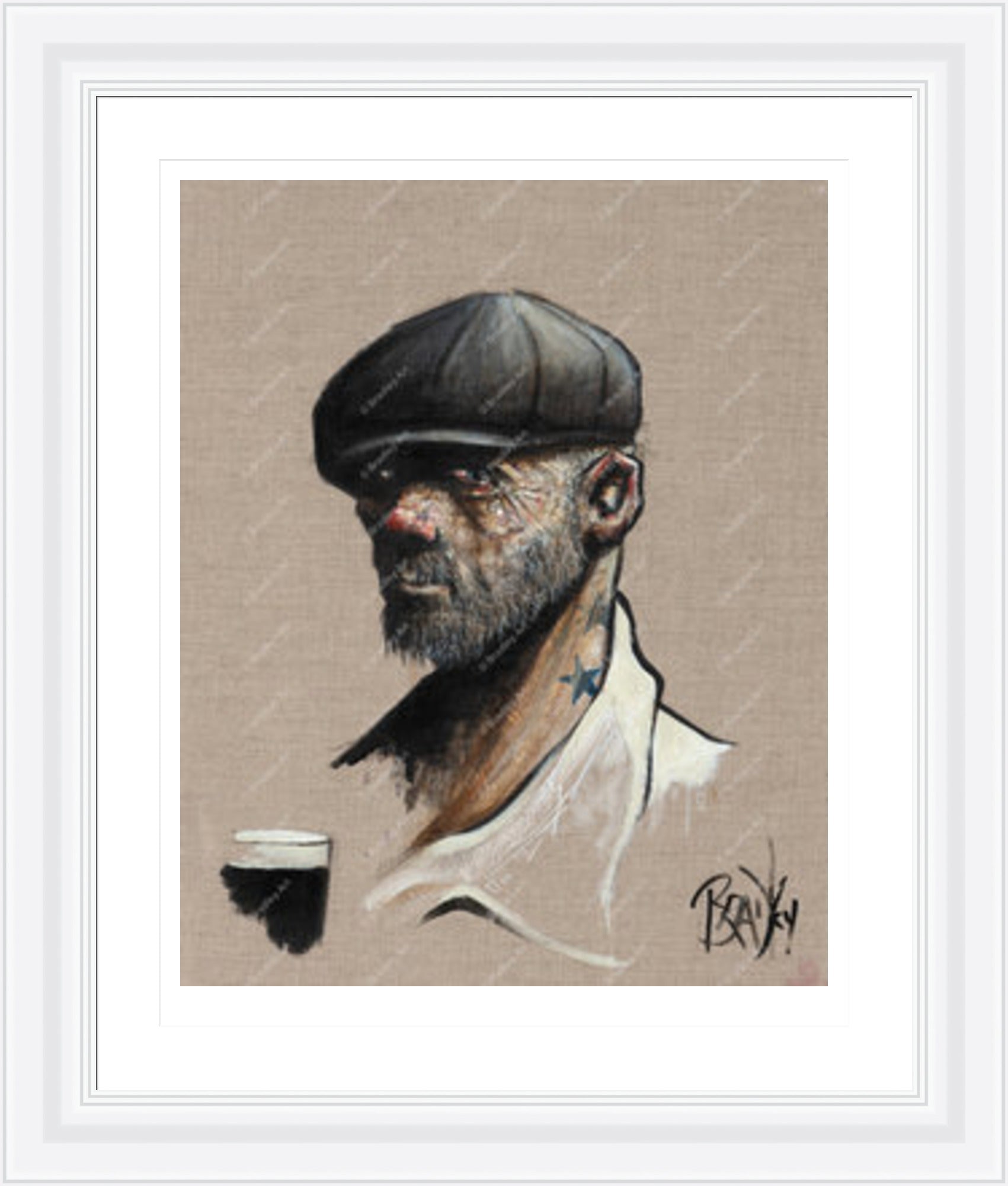 "Study III" (Docker) Print