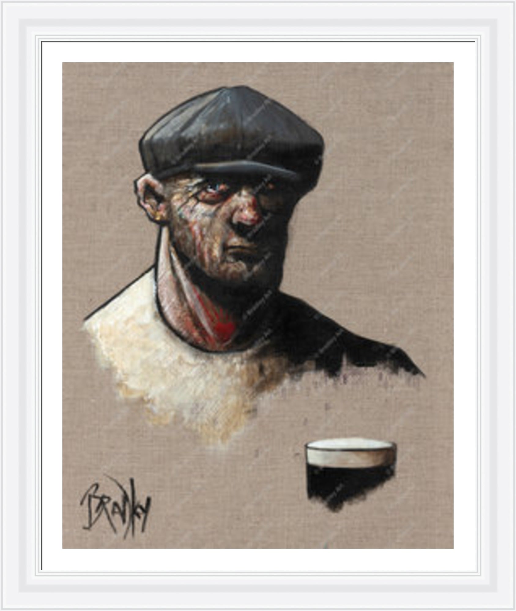 "Study II" (Docker) HE Canvas