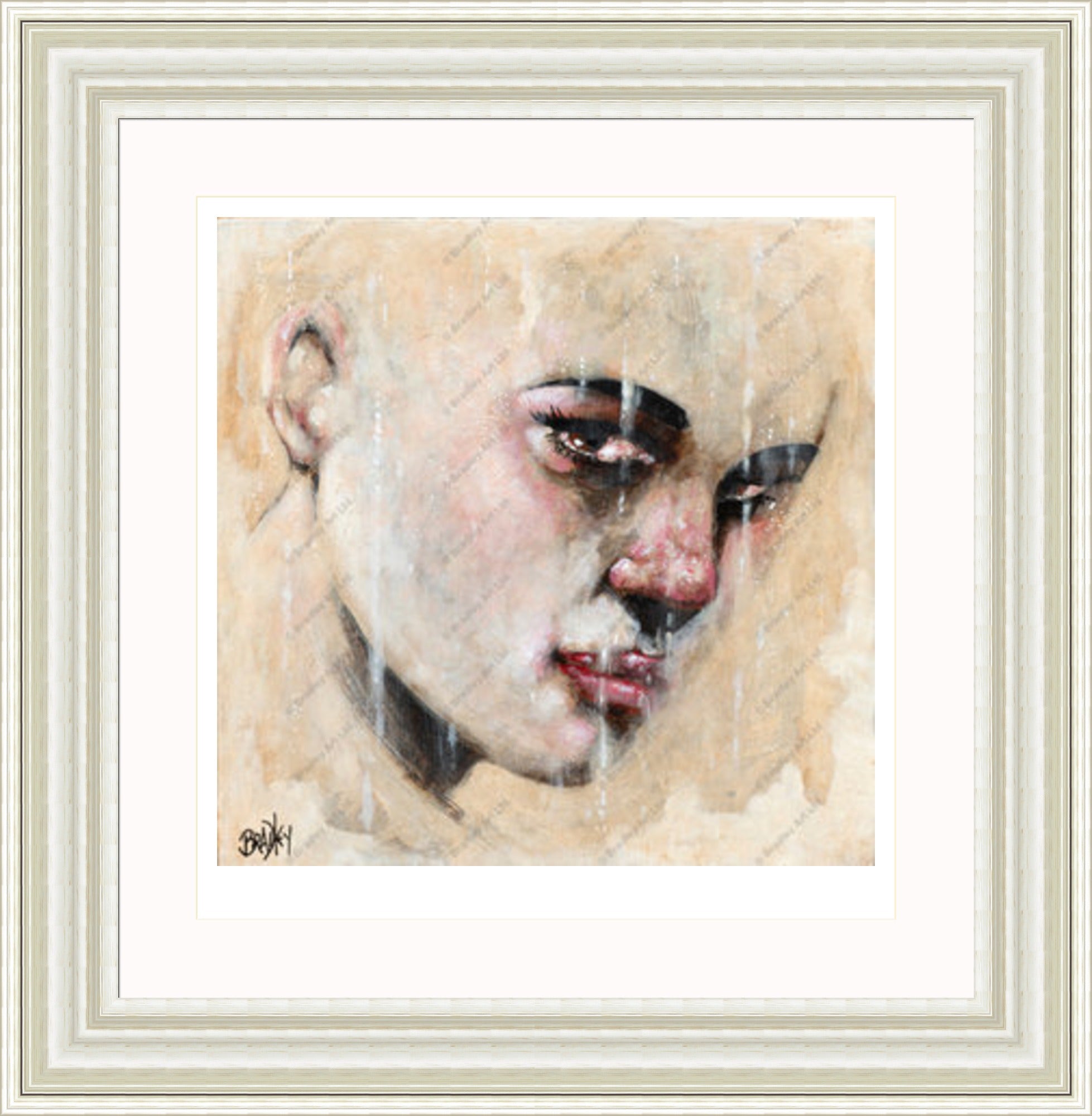 "Sorrow" (Square) Print