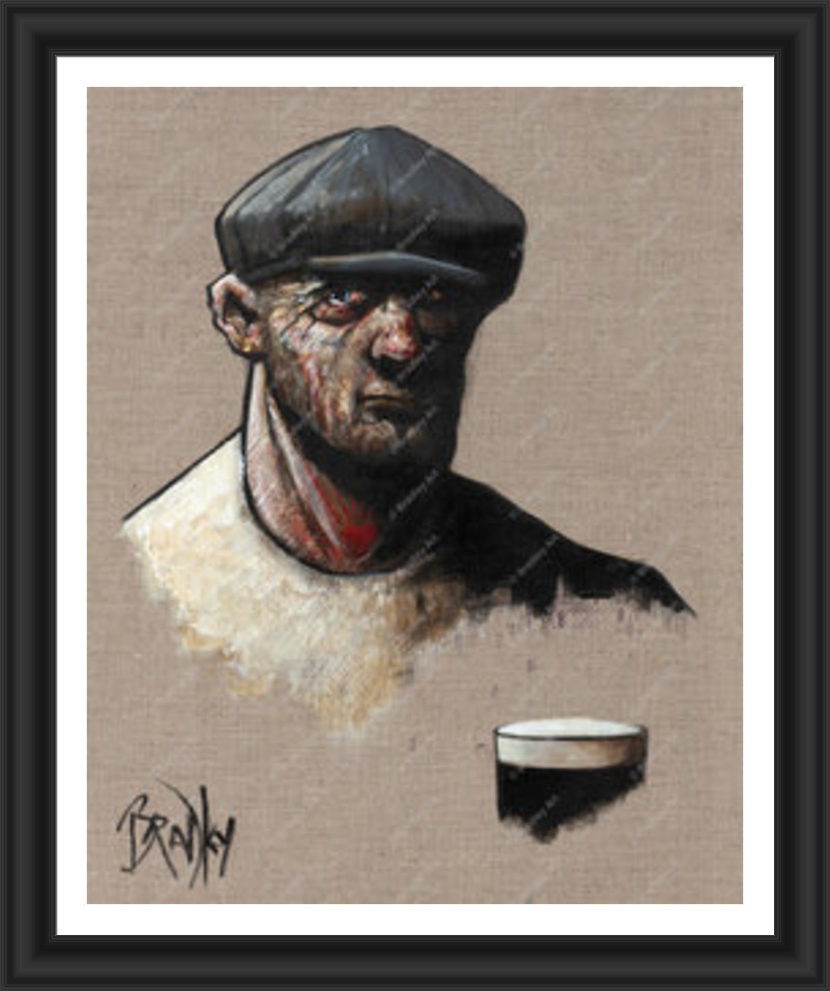 "Study II" (Docker) Canvas