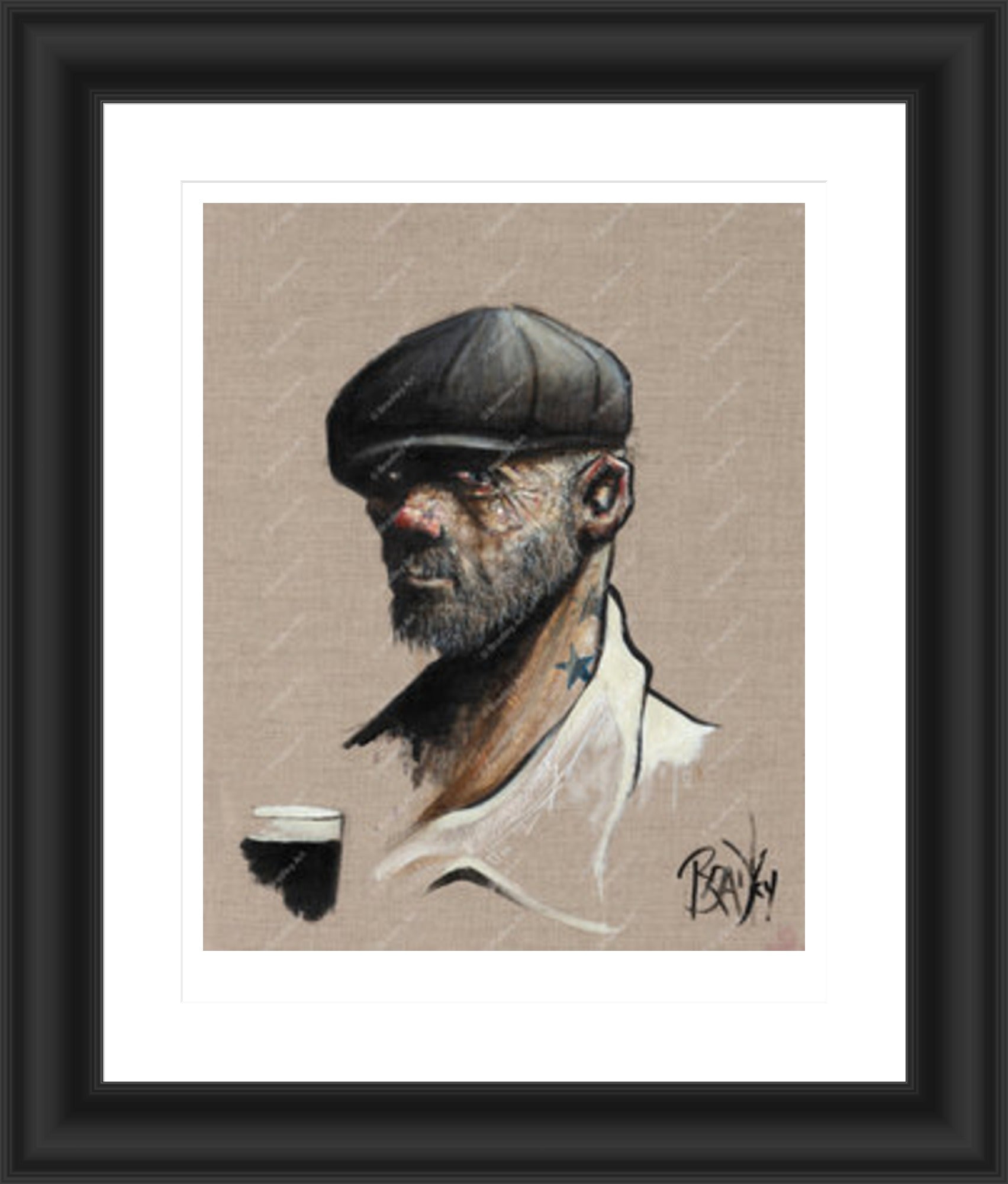 "Study III" (Docker) Print