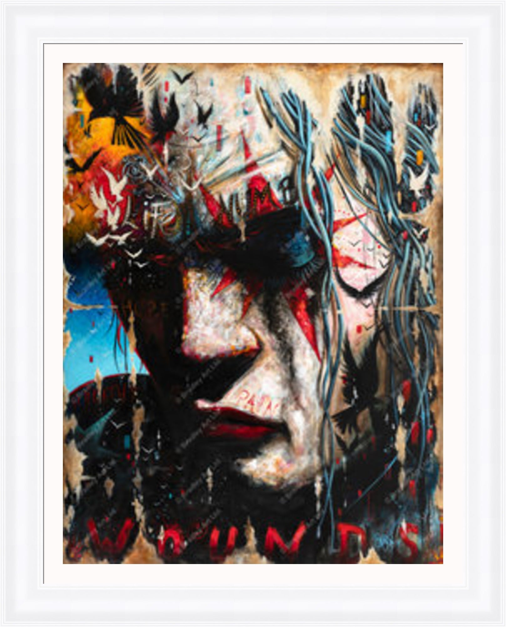 "Wounds II" Canvas
