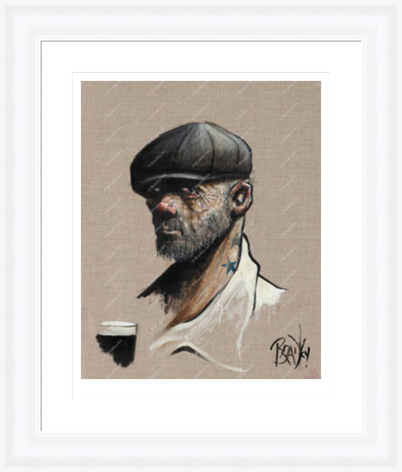 "Study III" (Docker) Print